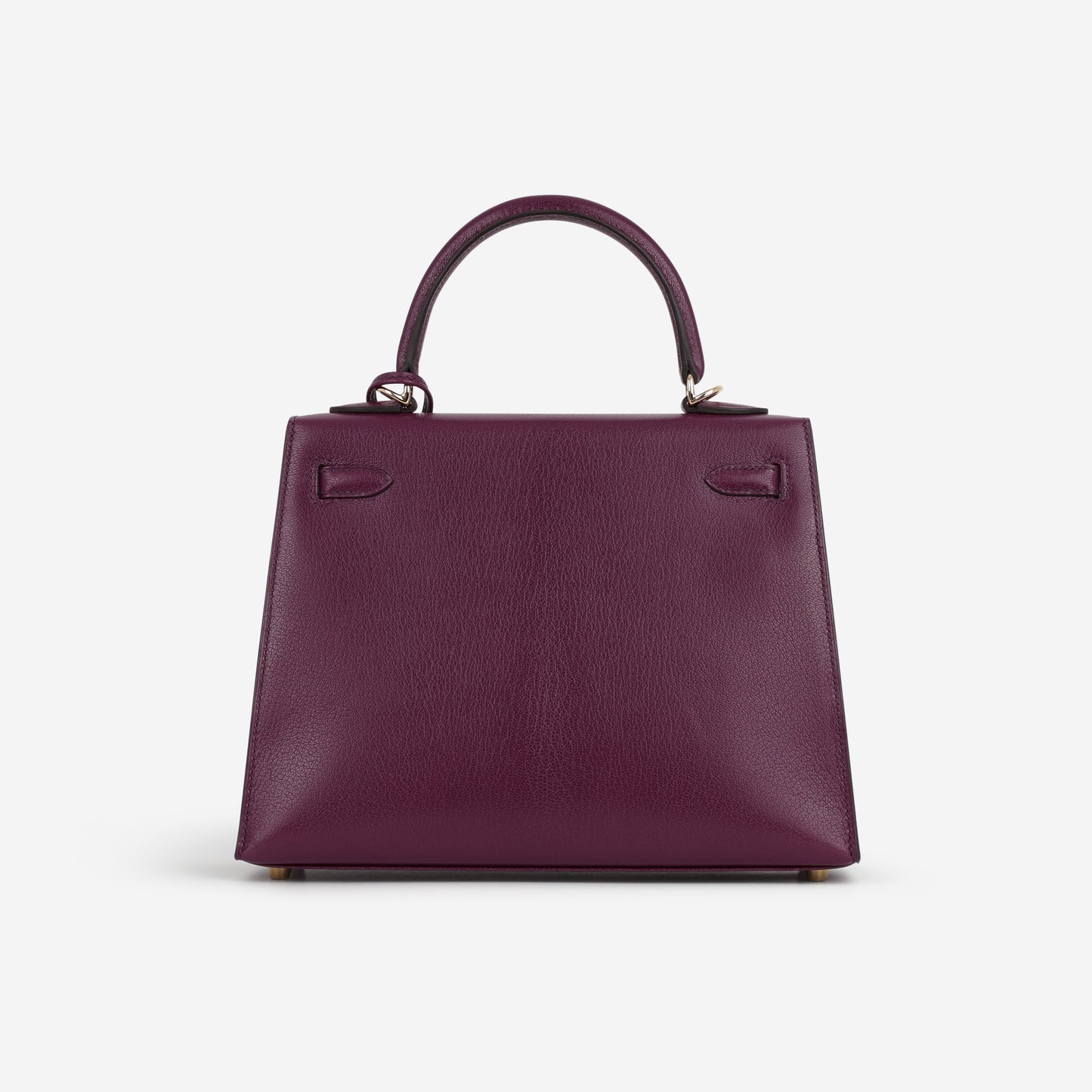 Hermès Kelly 25 - Anemone Chevre Chamkila | Permbrass Hardware