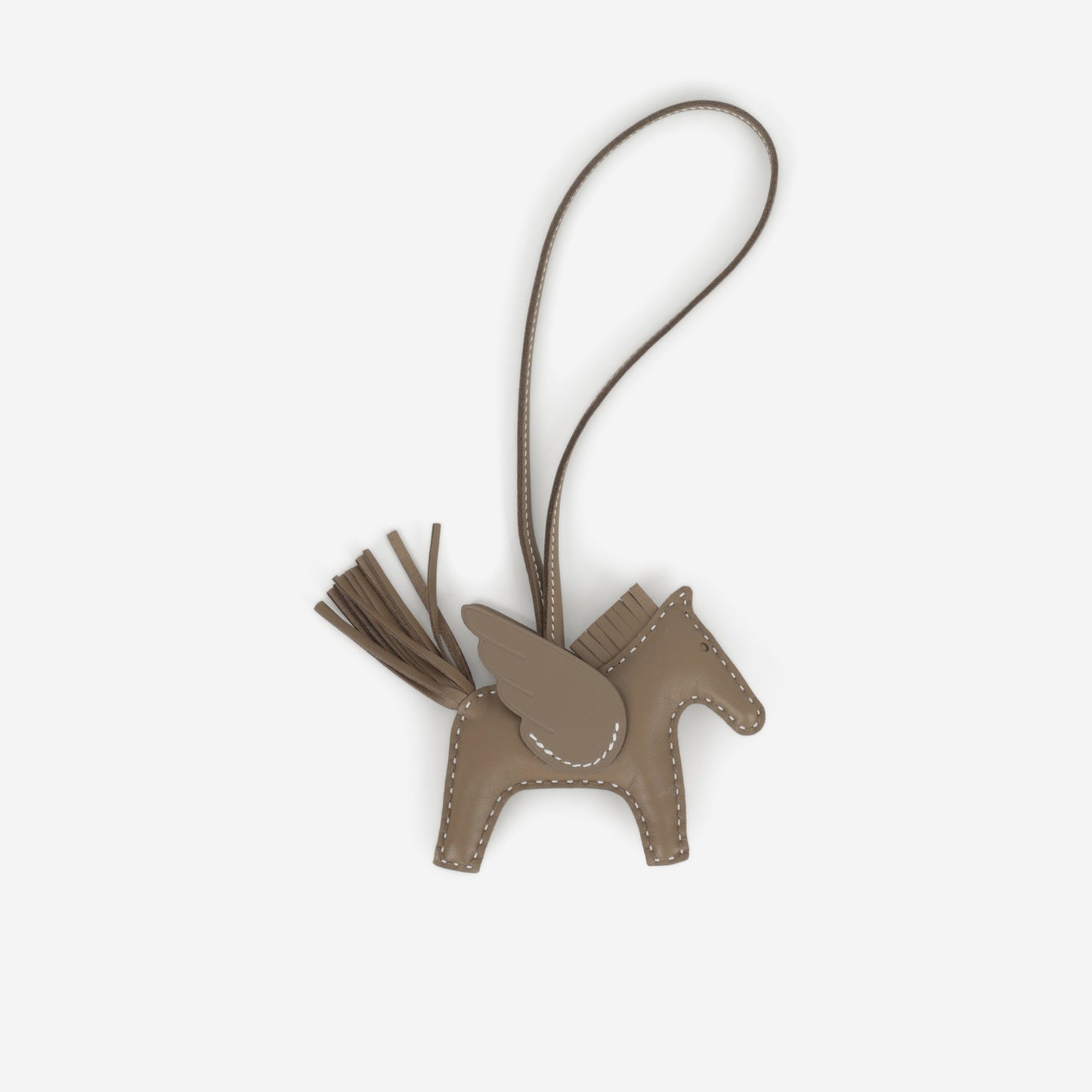 Hermès Rodeo Pegase PM - Etoupe Agneau