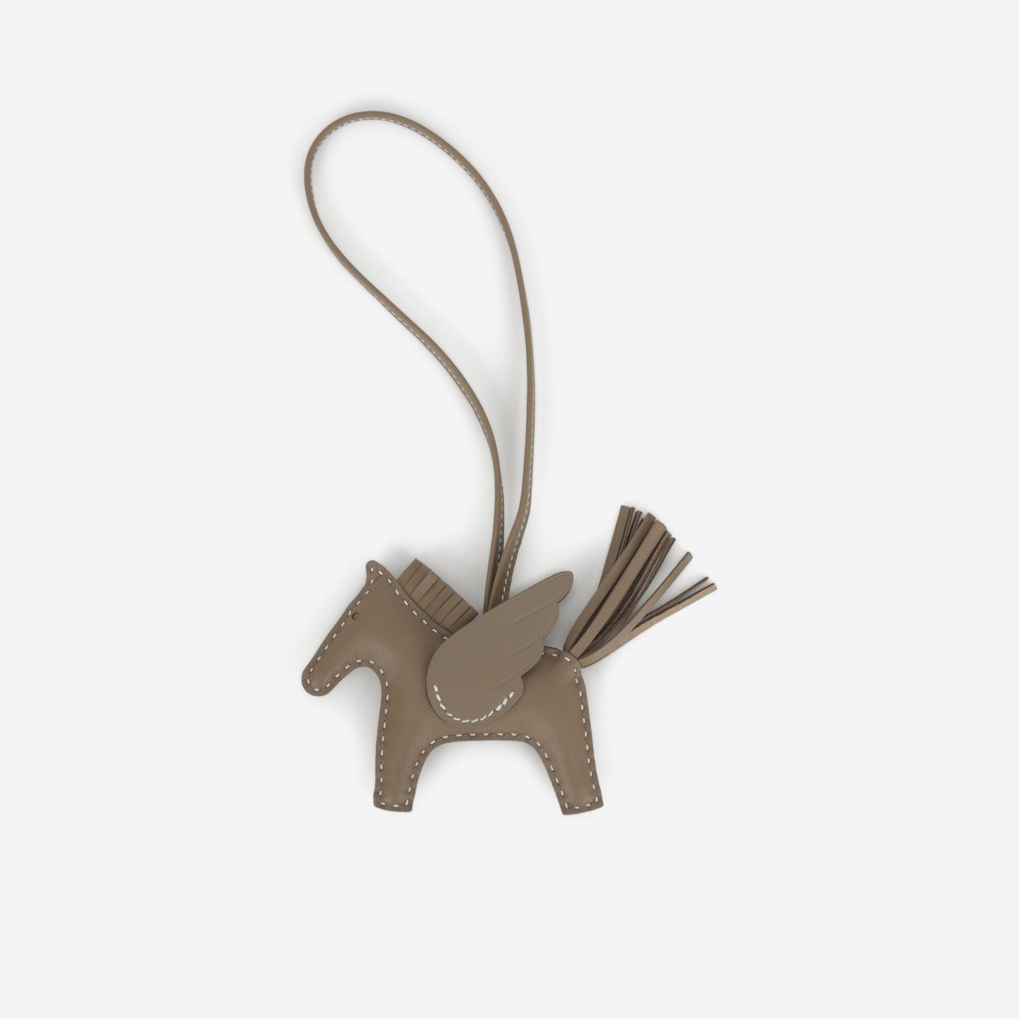 Hermès Rodeo Pegase PM - Etoupe Agneau