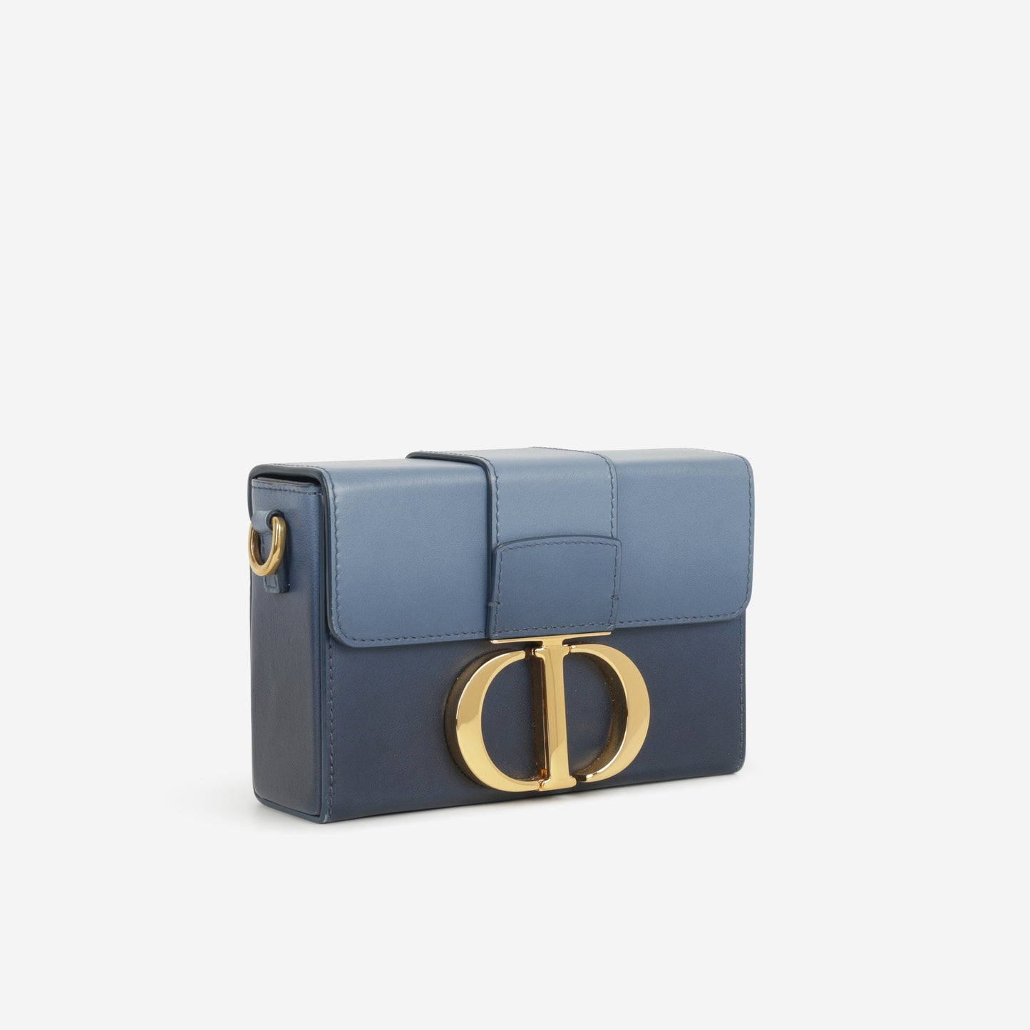 Dior 30 Montaigne Mini Bag - Blue Ombre Calfskin | Gold Hardware