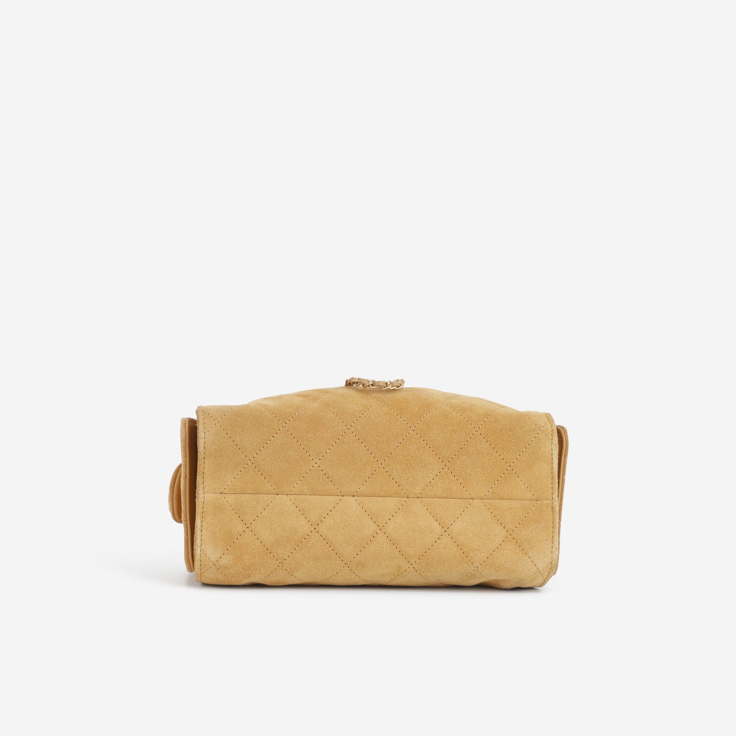 Chanel Mini 25 Hobo - Mustard Yellow Suede | Gold Hardware