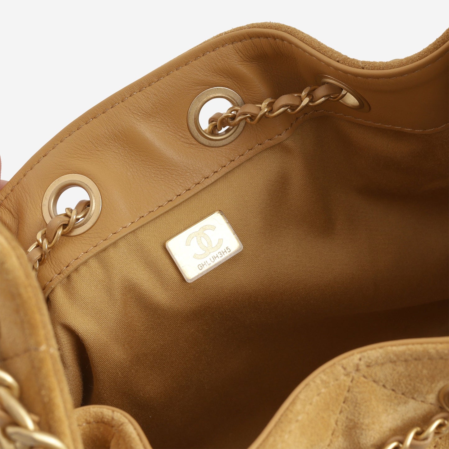 Chanel Mini 25 Hobo - Mustard Yellow Suede | Gold Hardware