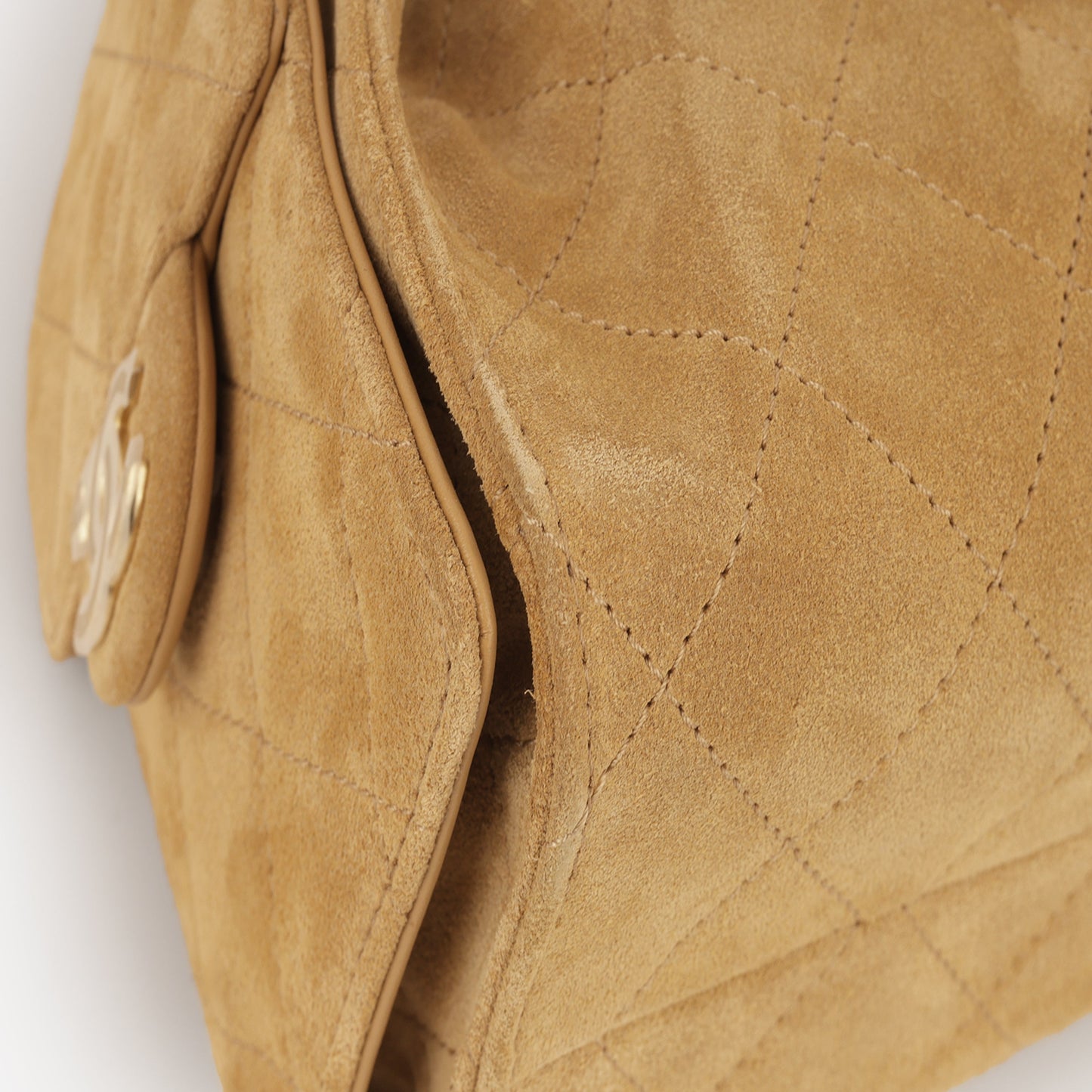Chanel Mini 25 Hobo - Mustard Yellow Suede | Gold Hardware