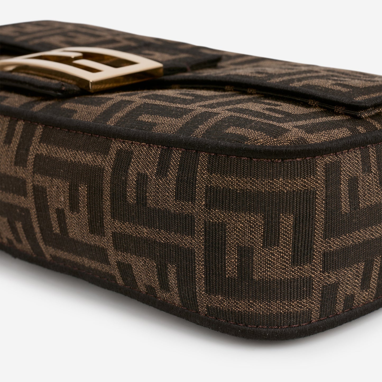 Fendi Medium Baguette - FF Jacquard Monogram | Gold Hardware