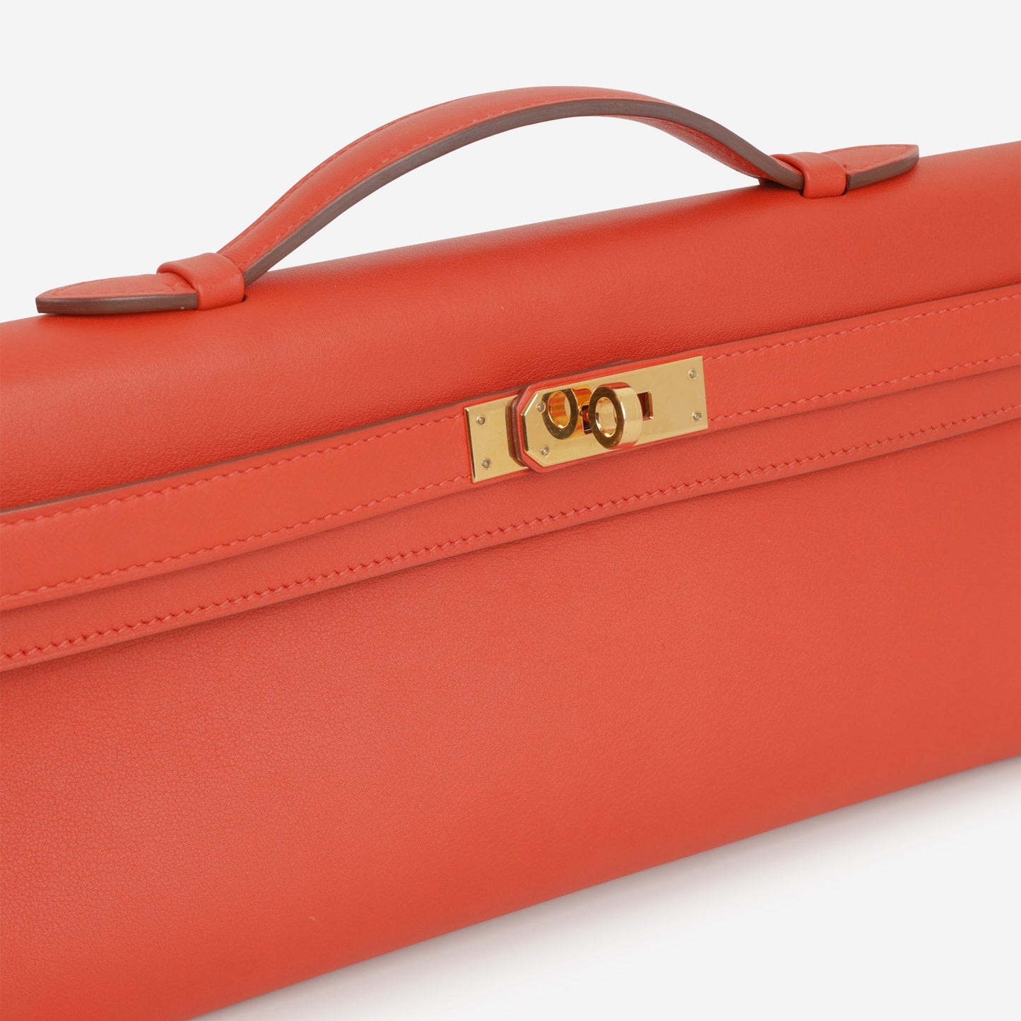 Hermès Kelly Cut - Capucines Swift | Gold Hardware
