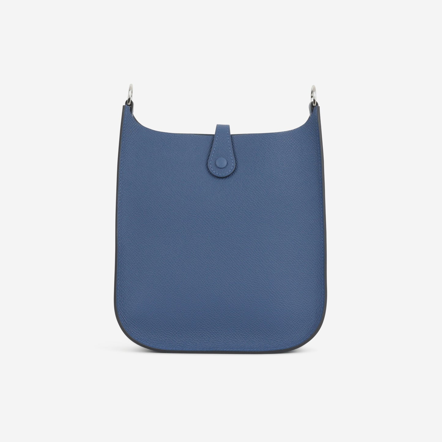 Hermès Mini Evelyne 16 Sellier - Bleu Tie Epsom | Palladium Hardware