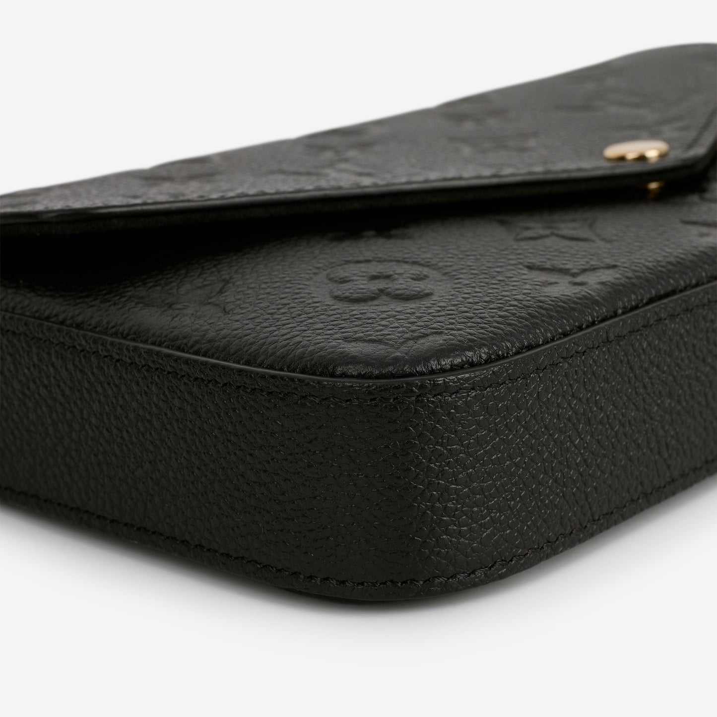 Louis Vuitton Pochette Felicie - Black Empreinte | Gold Hardware