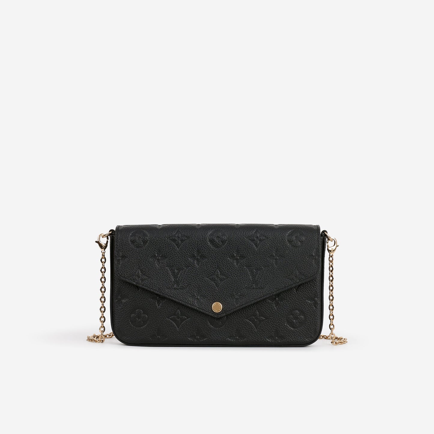Louis Vuitton Pochette Felicie - Black Empreinte | Gold Hardware
