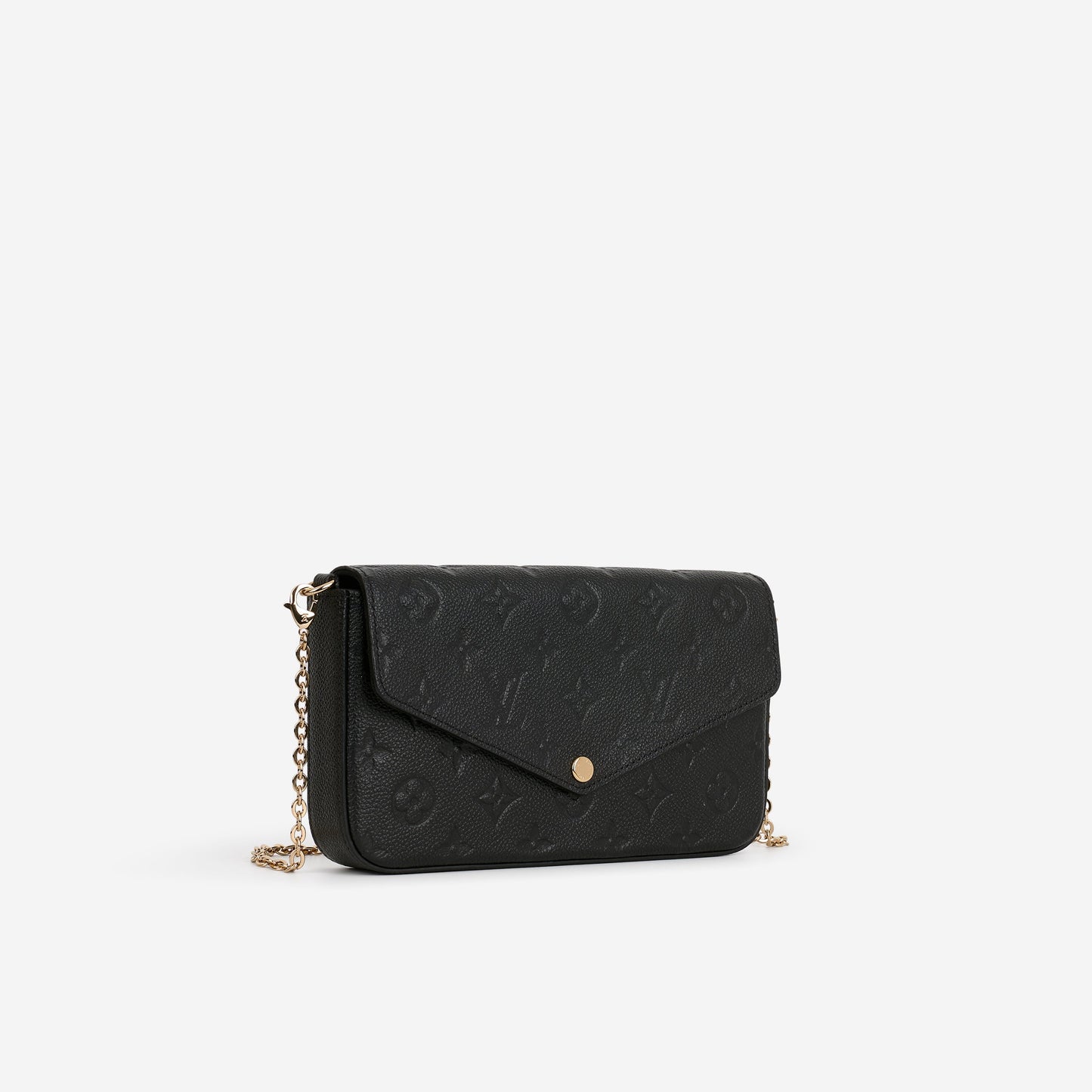 Louis Vuitton Pochette Felicie - Black Empreinte | Gold Hardware