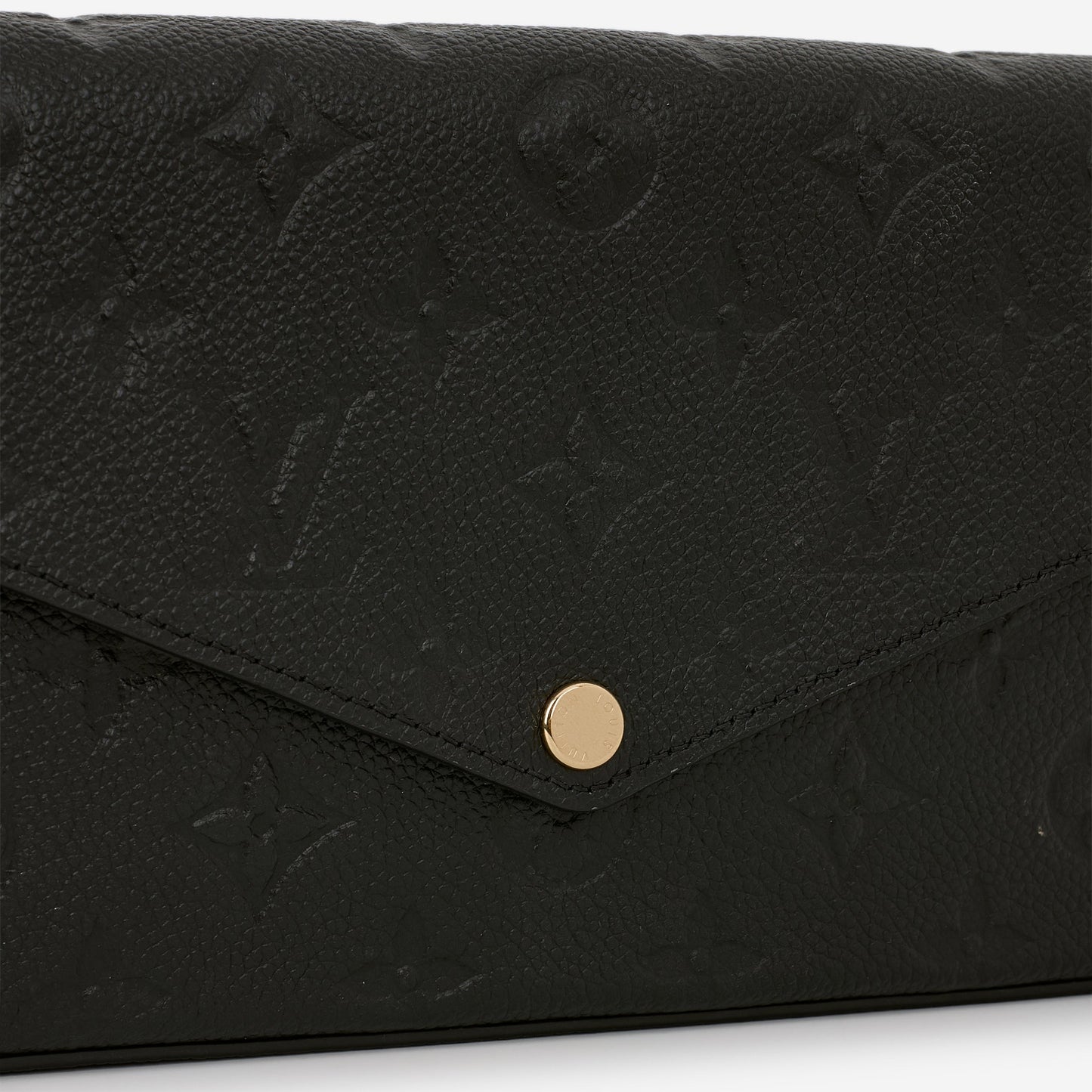 Louis Vuitton Pochette Felicie - Black Empreinte | Gold Hardware
