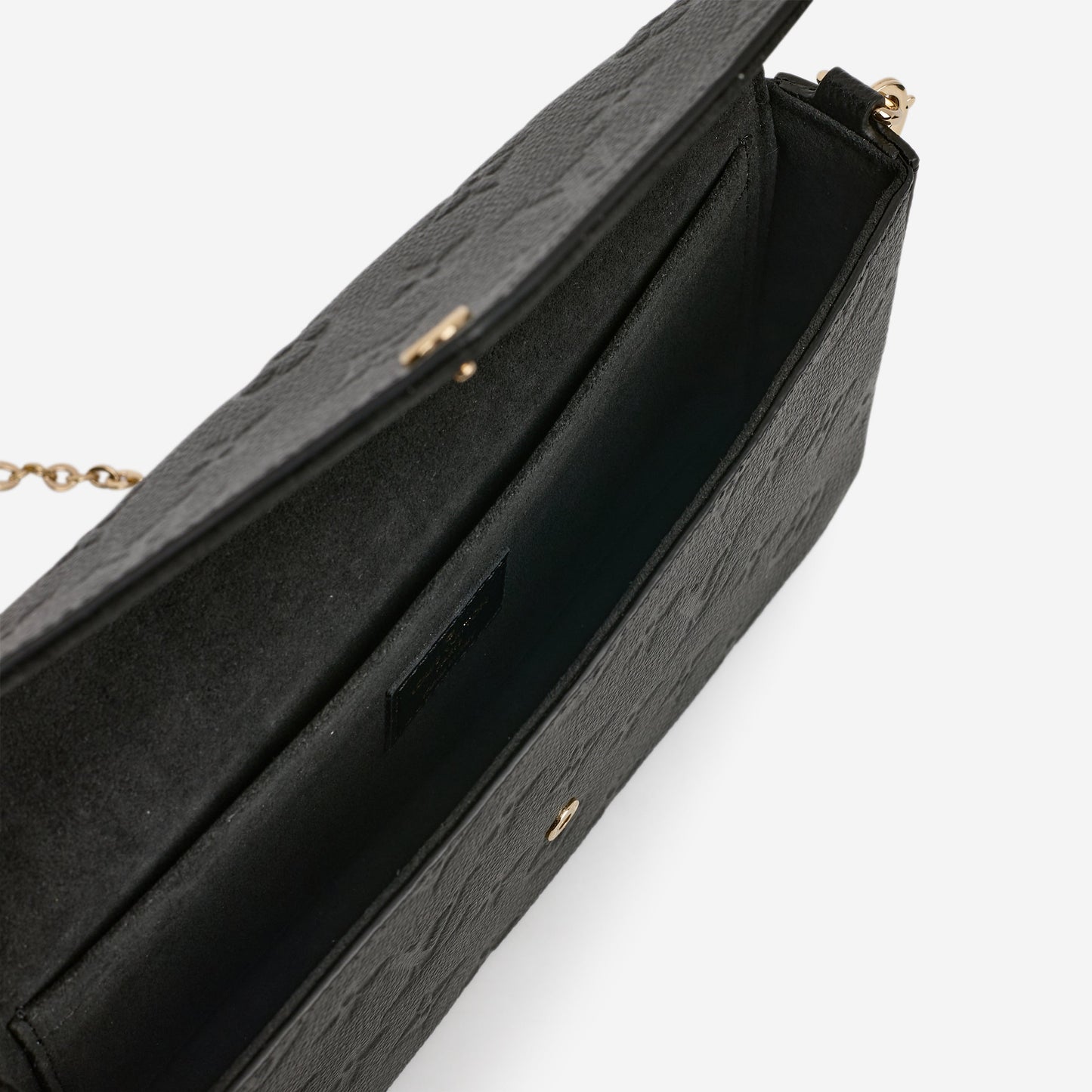 Louis Vuitton Pochette Felicie - Black Empreinte | Gold Hardware