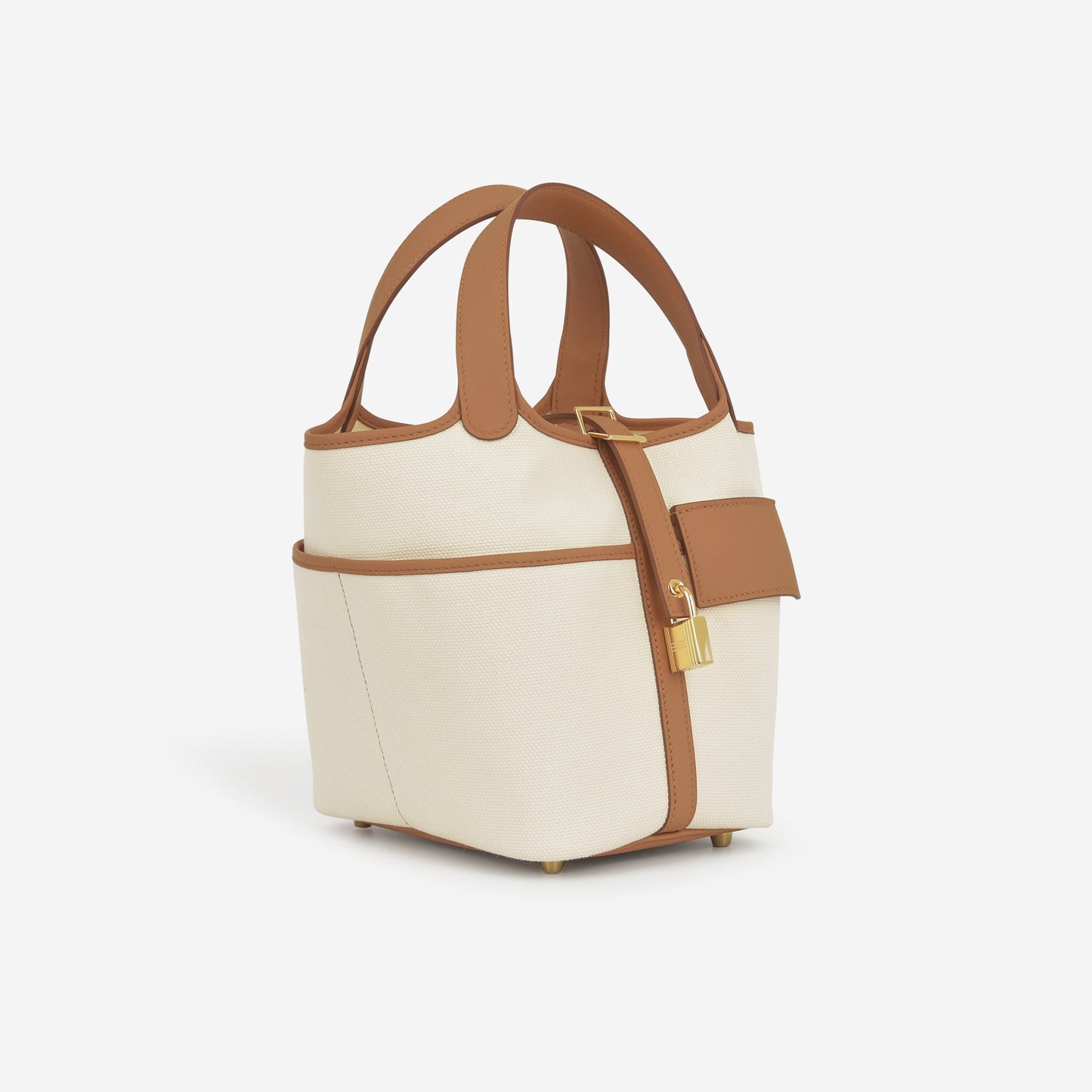 Hermès Picotin 18 Cargo - Ecru Canvas / Gold Swift | Gold Hardware