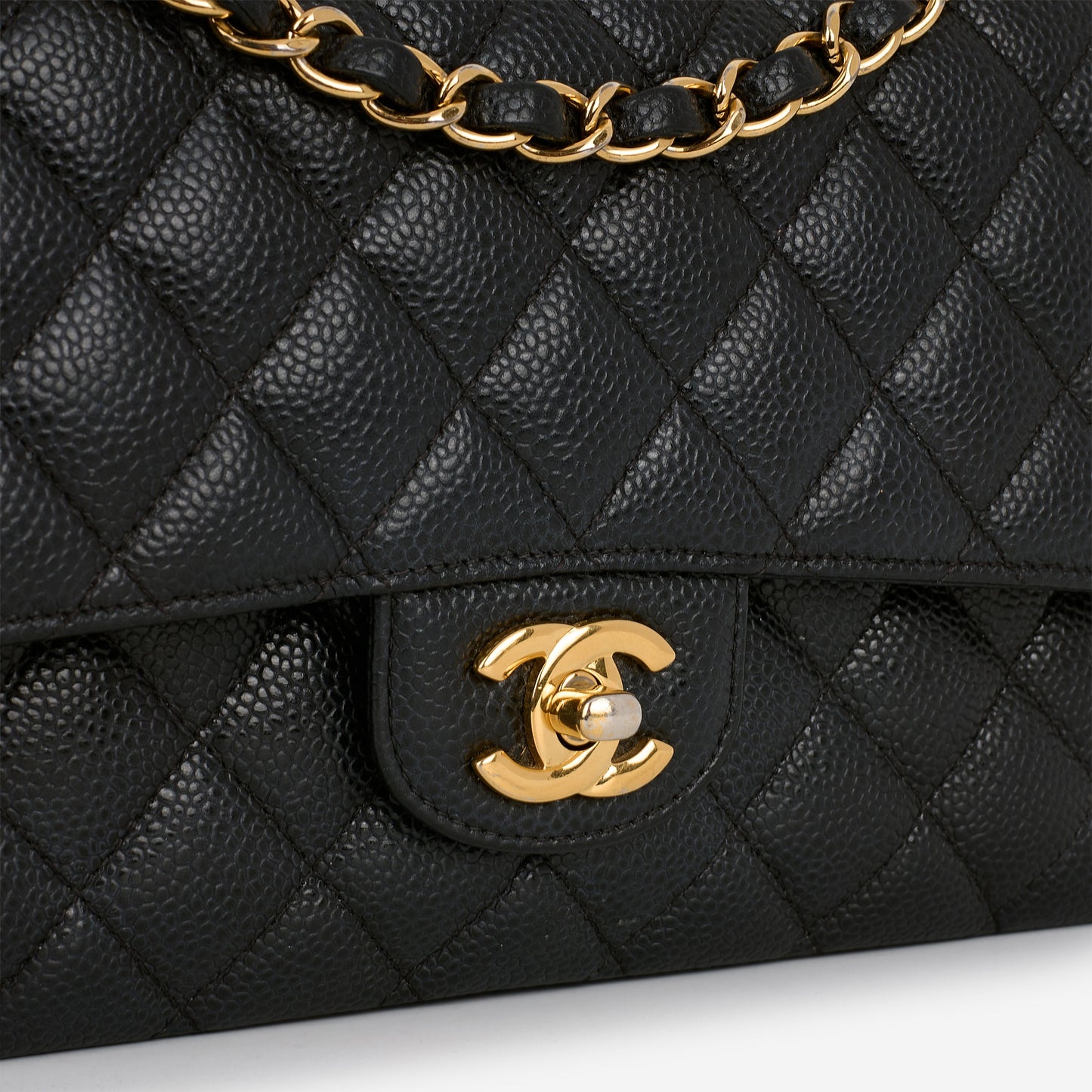 Chanel Medium Classic Flap - Black Caviar | Gold Hardware