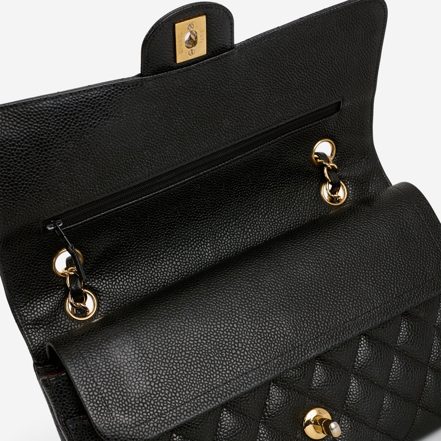 Chanel Medium Classic Flap - Black Caviar | Gold Hardware