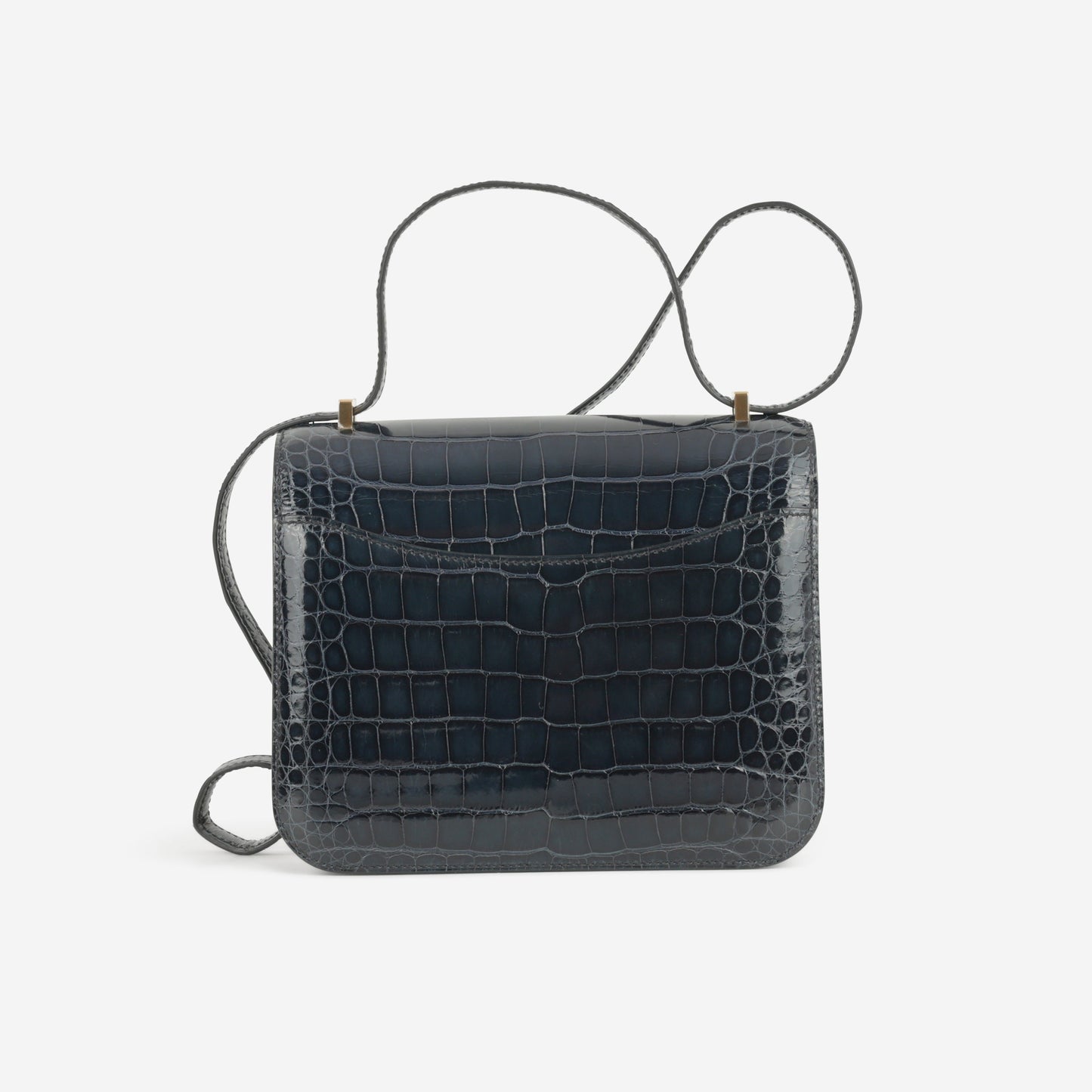 Hermès Constance 18 - Vert Rousseau Alligator Lisse | Gold Hardware