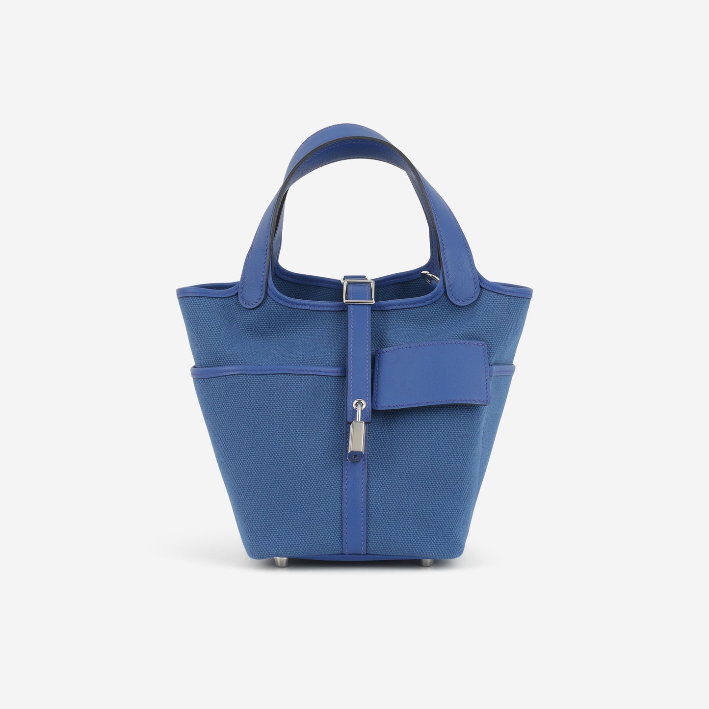 Hermès Picotin 18 Cargo - Bleu Royal Canvas / Swift | Palladium Hardware