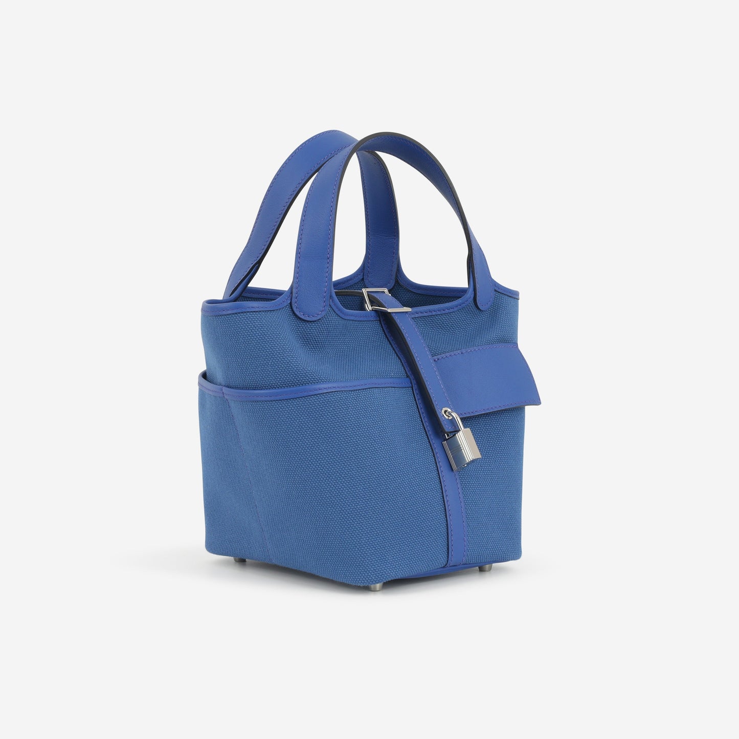 Hermès Picotin 18 Cargo - Bleu Royal Canvas / Swift | Palladium Hardware