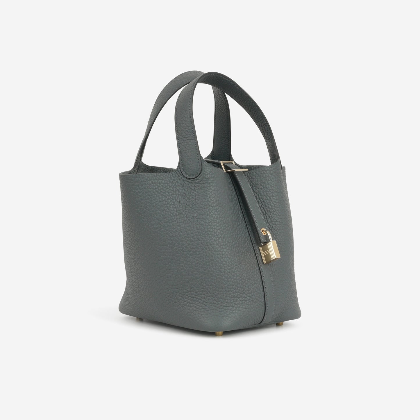 Hermès Picotin 18 - Gris Misty Clemence | Permabrass Hardware
