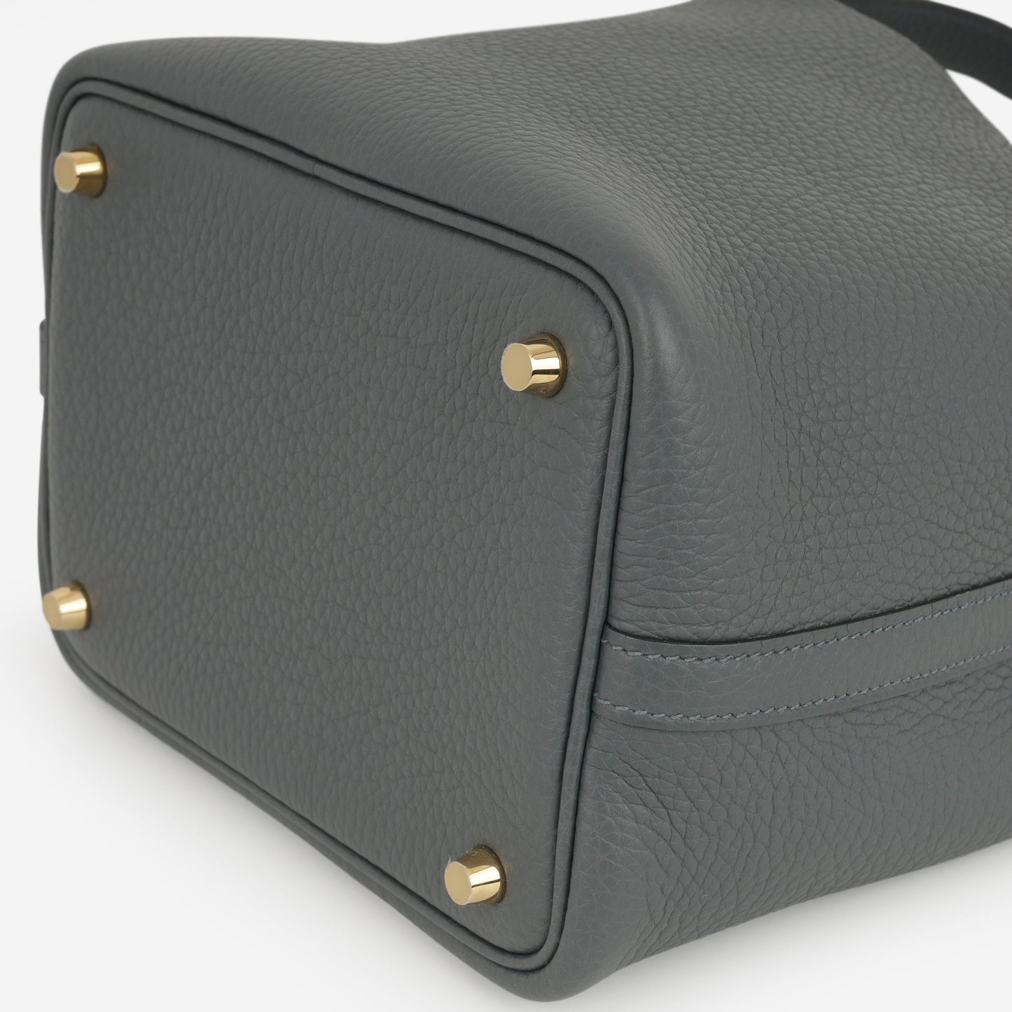 Hermès Picotin 18 - Gris Misty Clemence | Permabrass Hardware