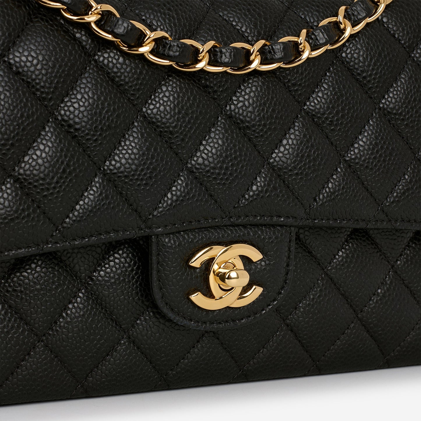 Chanel Medium Classic Flap - Black Caviar | Gold Hardware