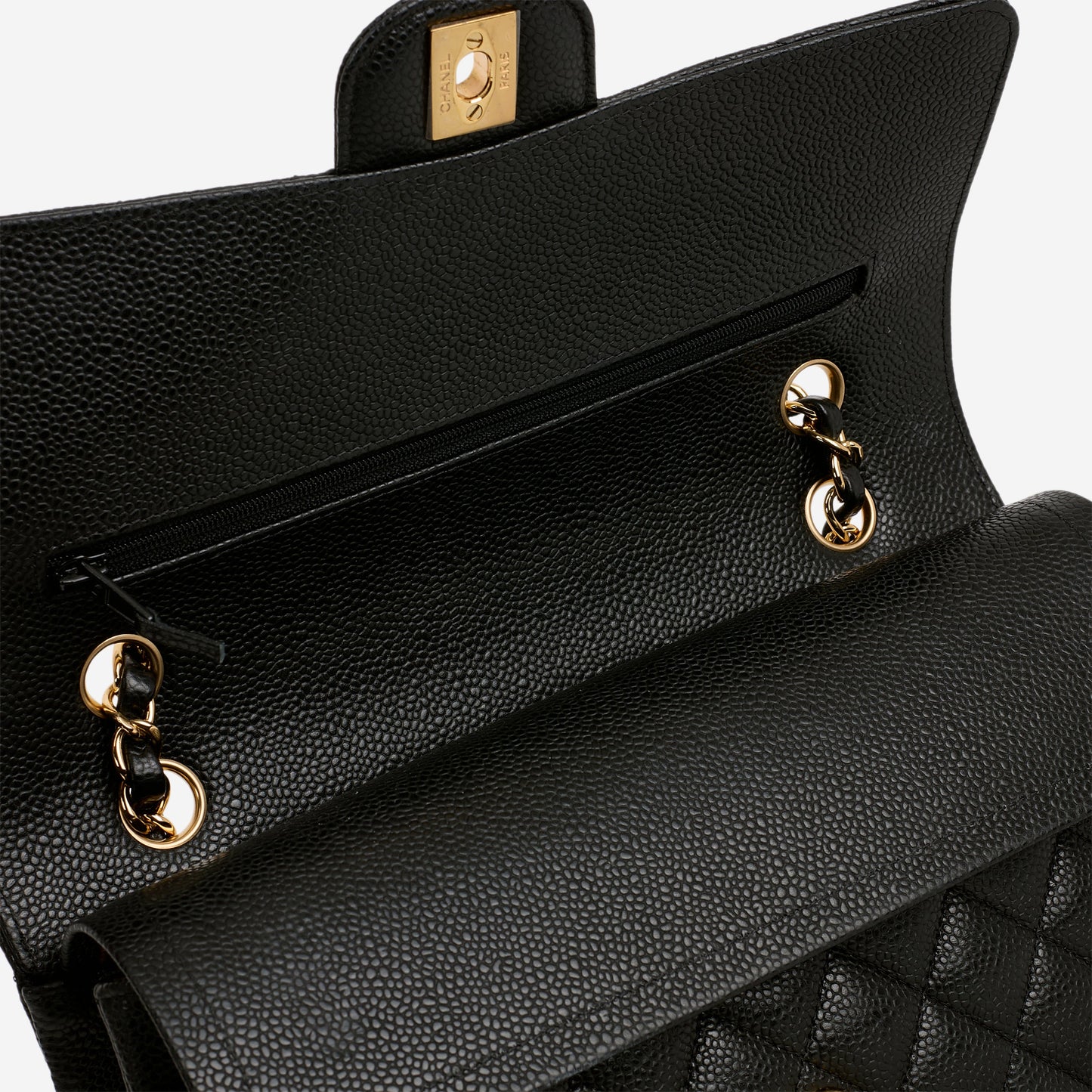 Chanel Medium Classic Flap - Black Caviar | Gold Hardware