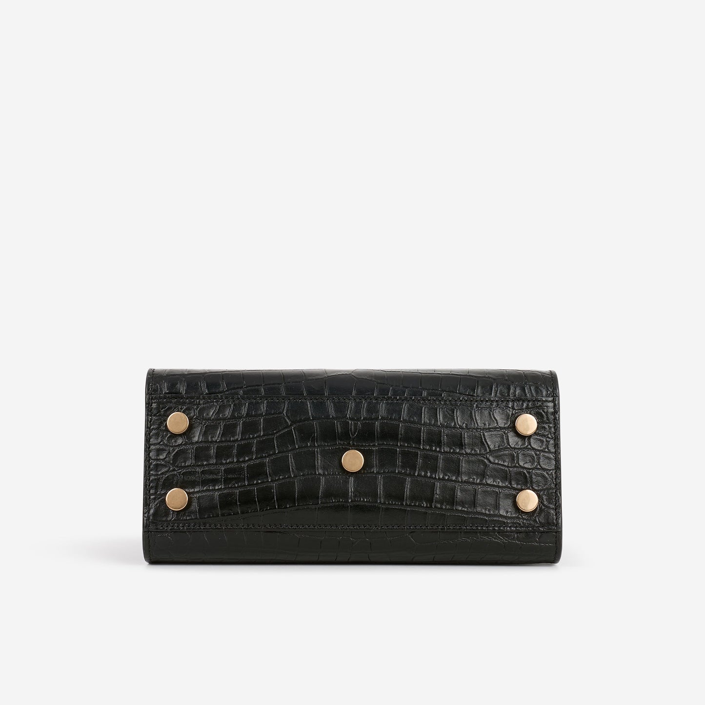 Saint Laurent Nano Sac De Jour - Black Croc Embossed | Gold Hardware