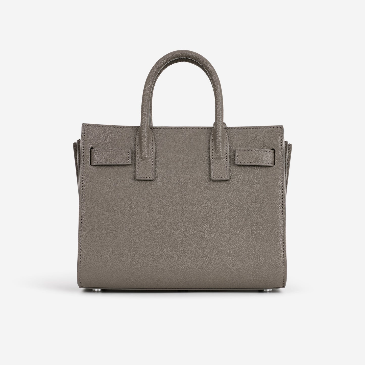 Saint Laurent Nano Sac De Jour - Grey Calfskin | Silver Hardware