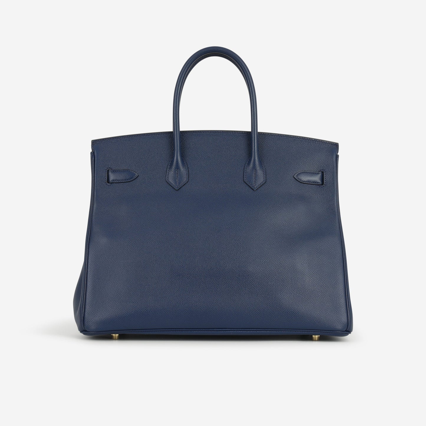 Hermès Birkin 35 - Bleu Saphir Epsom Retourne | Gold Hardware
