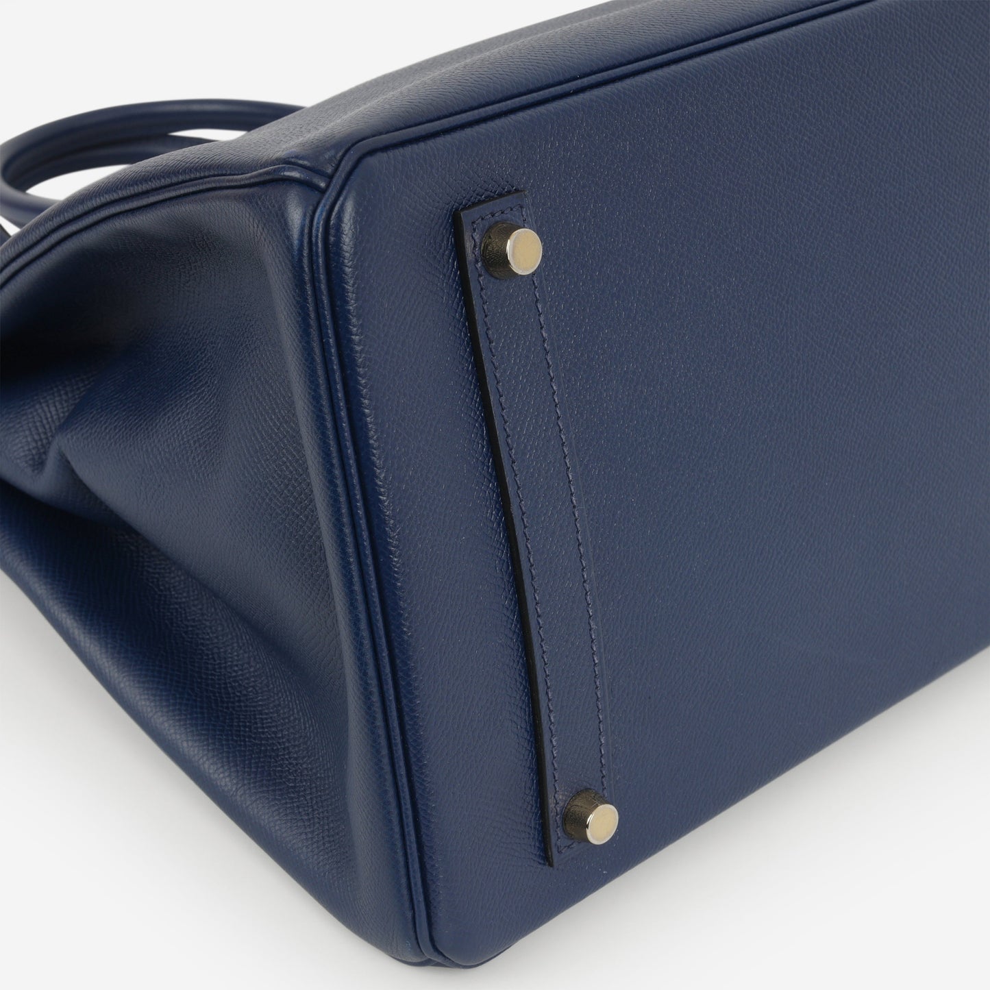 Hermès Birkin 35 - Bleu Saphir Epsom Retourne | Gold Hardware