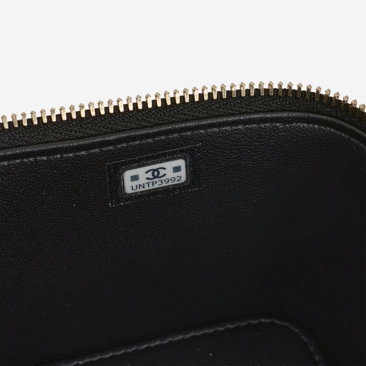 Chanel 26S Long Vanity with Chain - Black Lambskin | Gold Hardware
