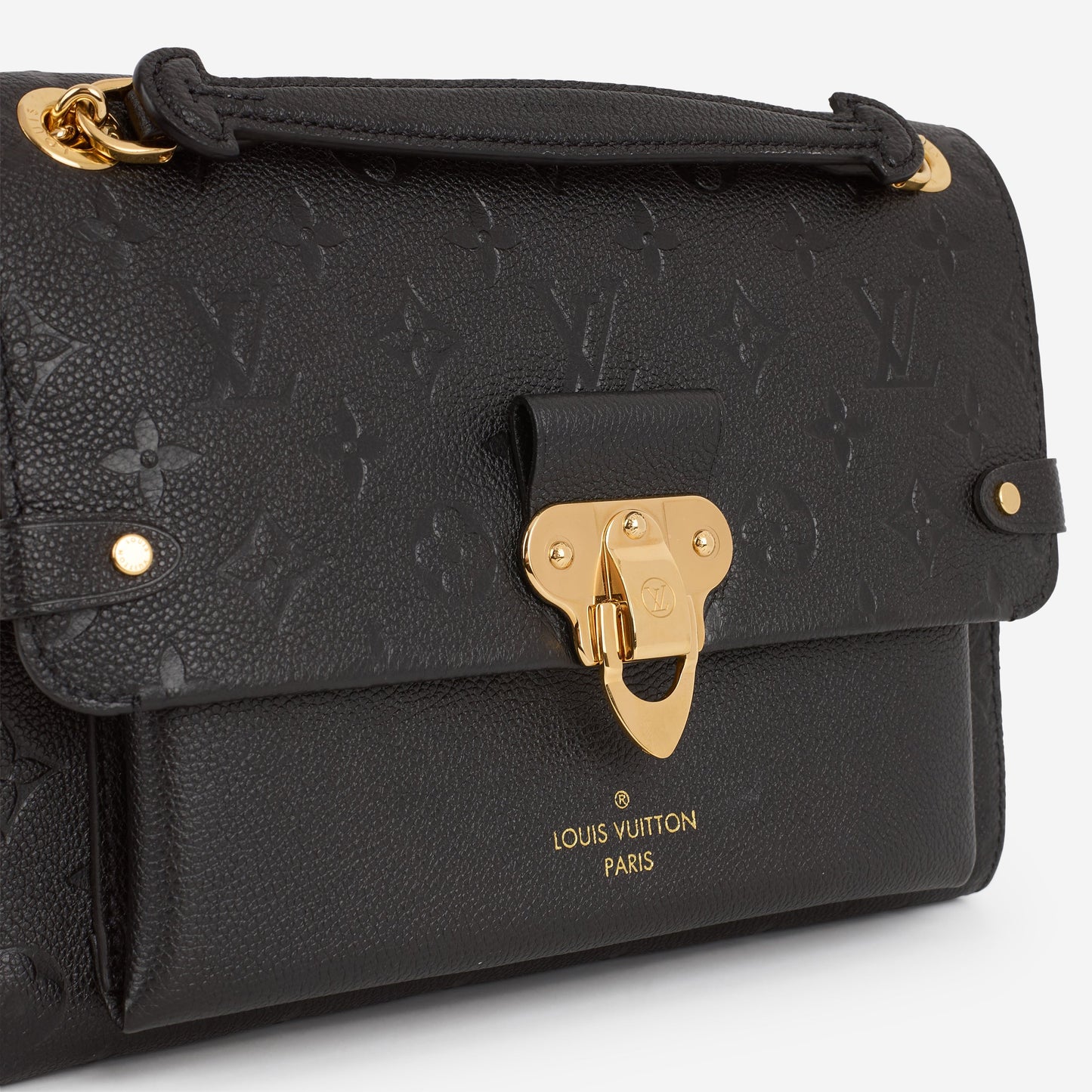 Louis Vuitton Vavin PM - Black Empreinte | Gold Hardware