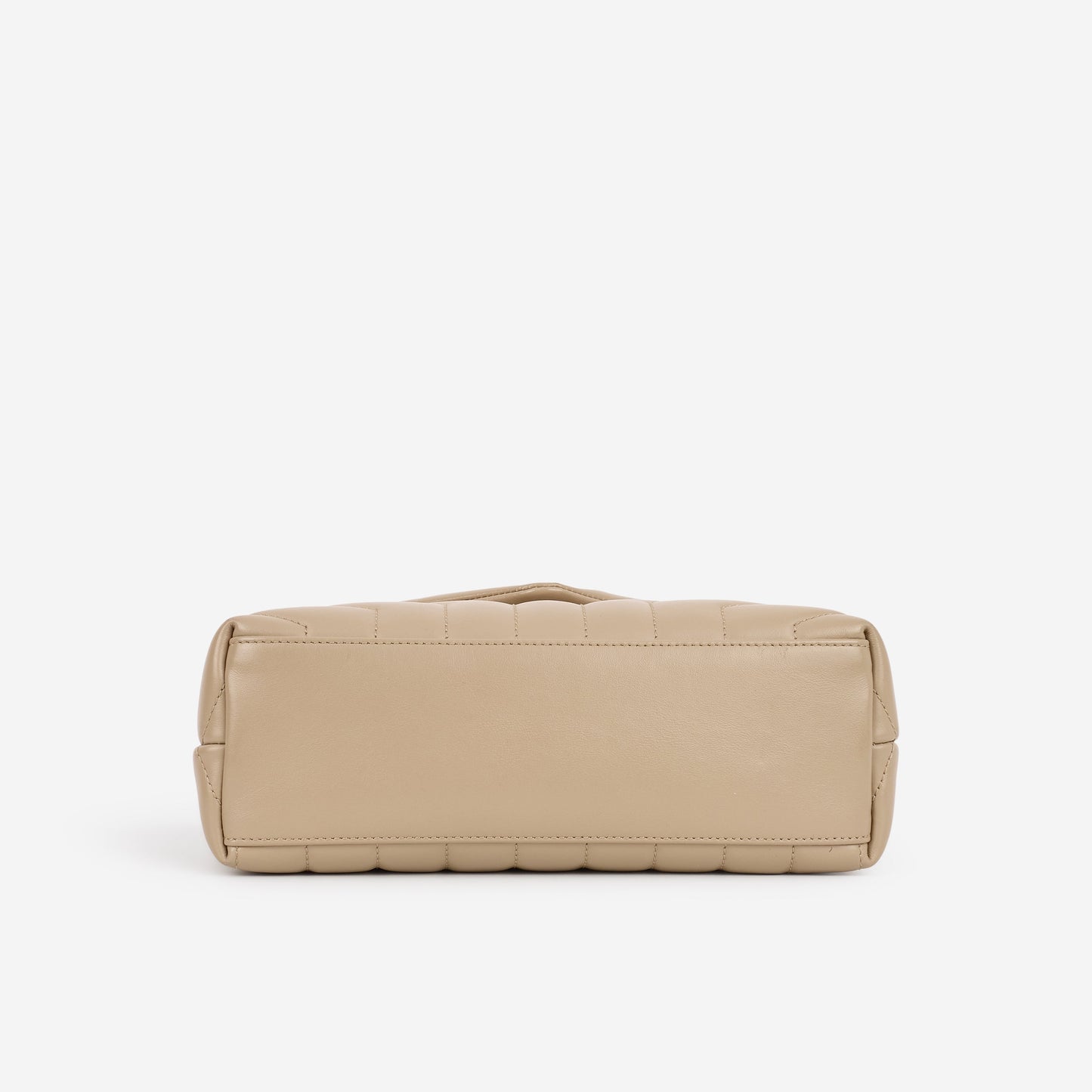 Saint Laurent Small Loulou - Beige Calfskin | Gold Hardware