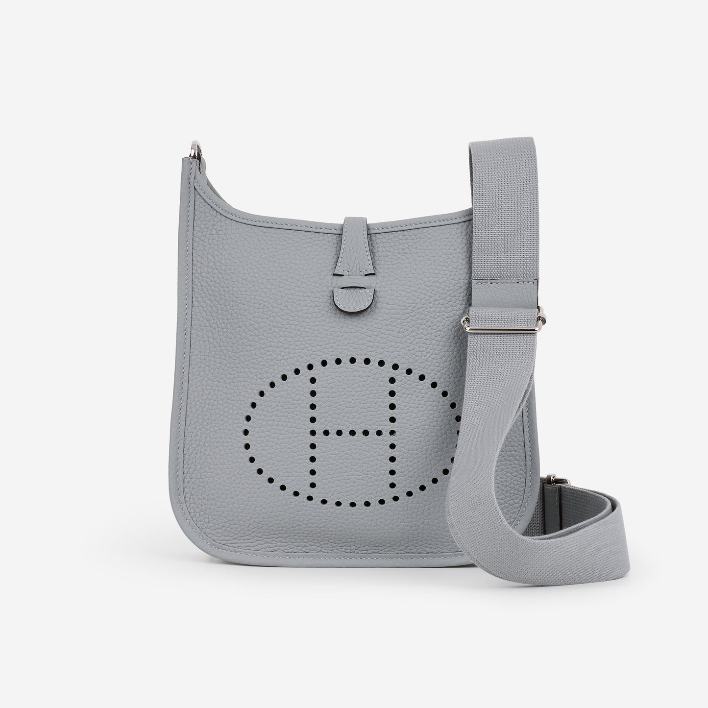 Hermès Evelyne 23 - Gris Pantin Clemence | Palladium Hardware