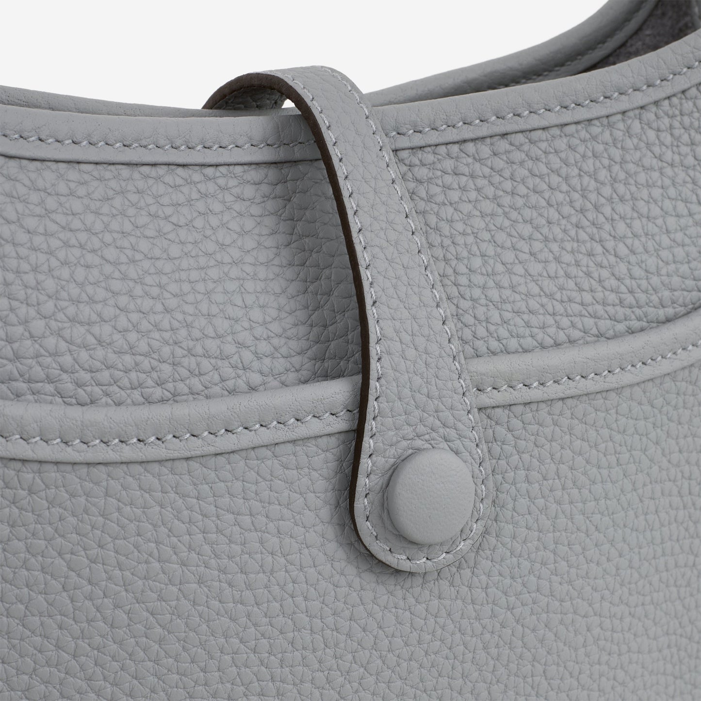 Hermès Evelyne 23 - Gris Pantin Clemence | Palladium Hardware