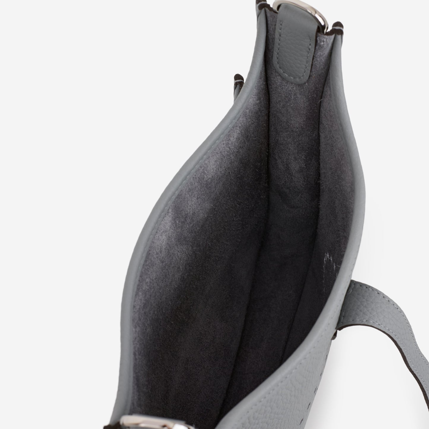 Hermès Evelyne 23 - Gris Pantin Clemence | Palladium Hardware