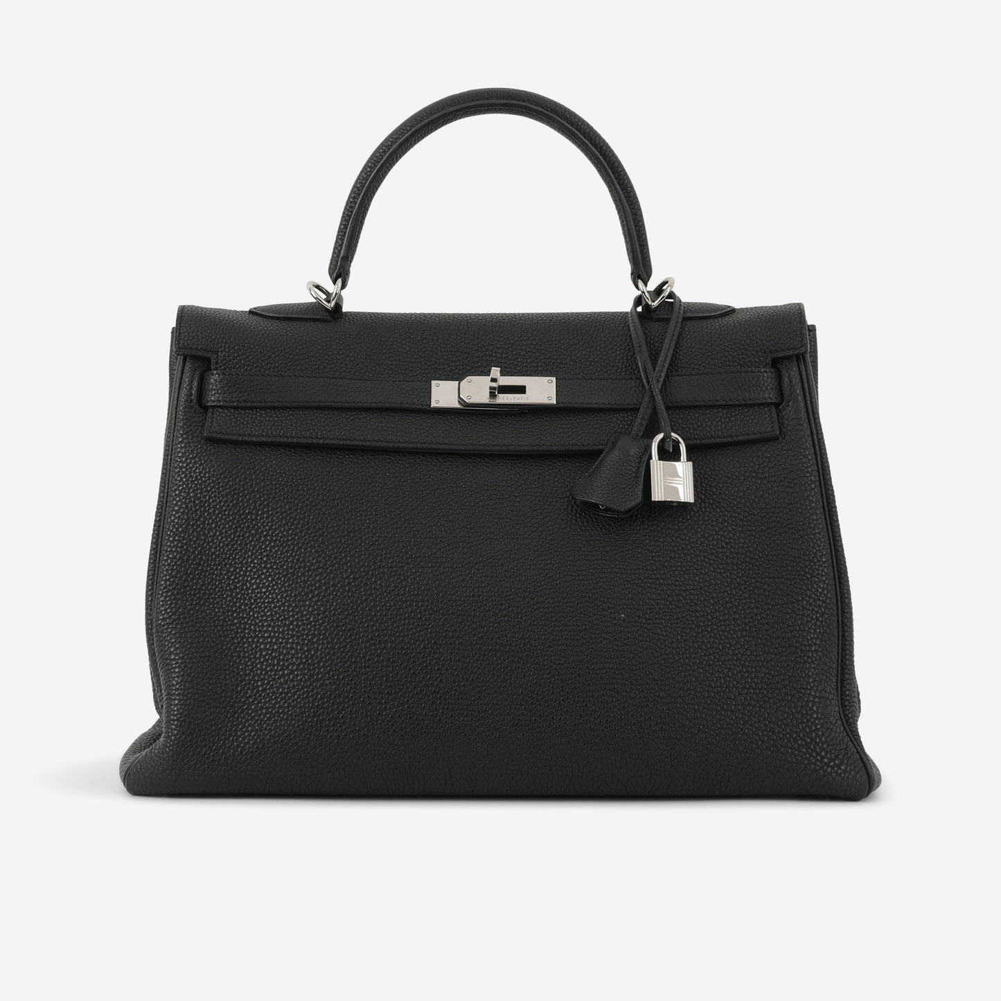 Hermès Kelly 35 - Black Togo | Palladium Hardware