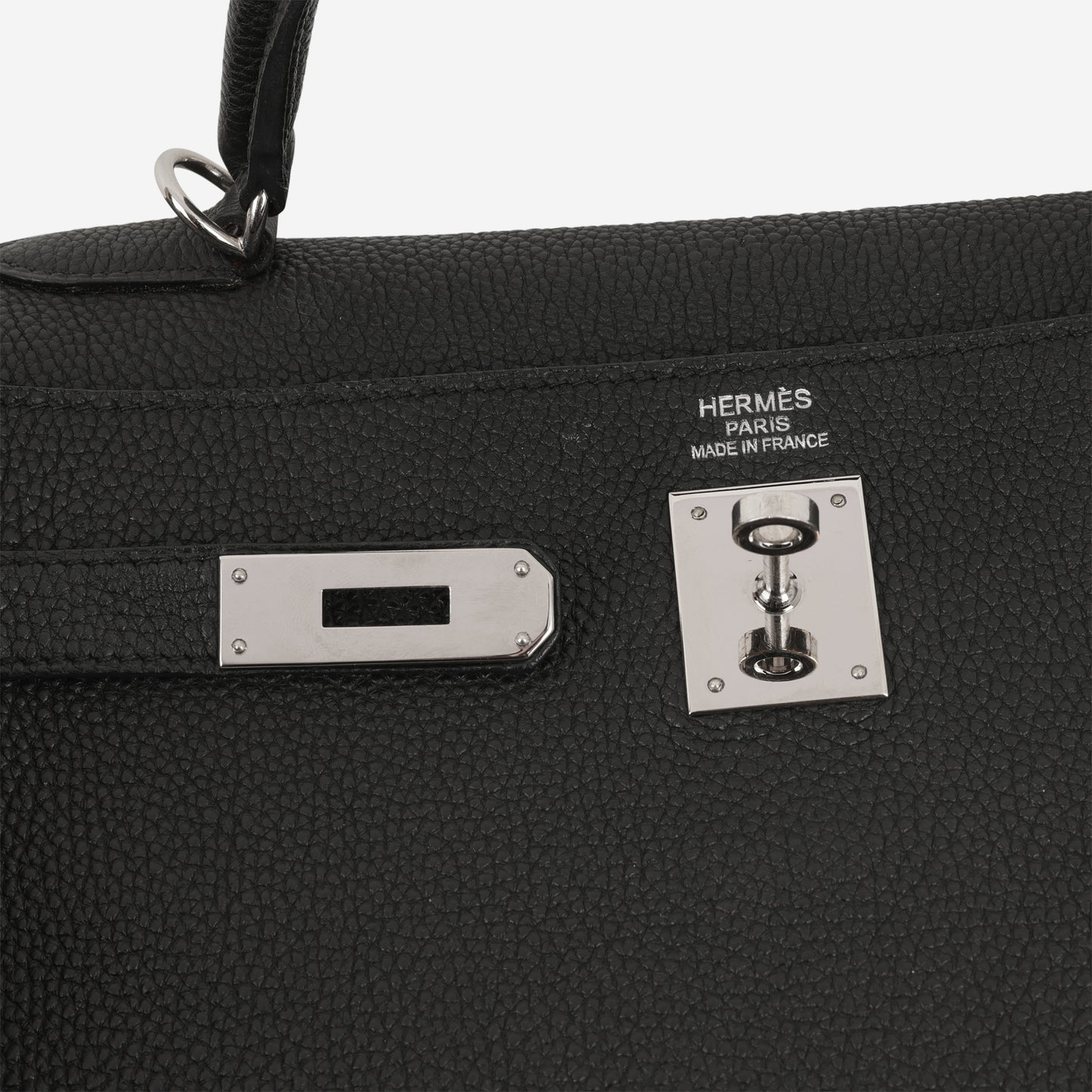 Hermès Kelly 35 - Black Togo | Palladium Hardware