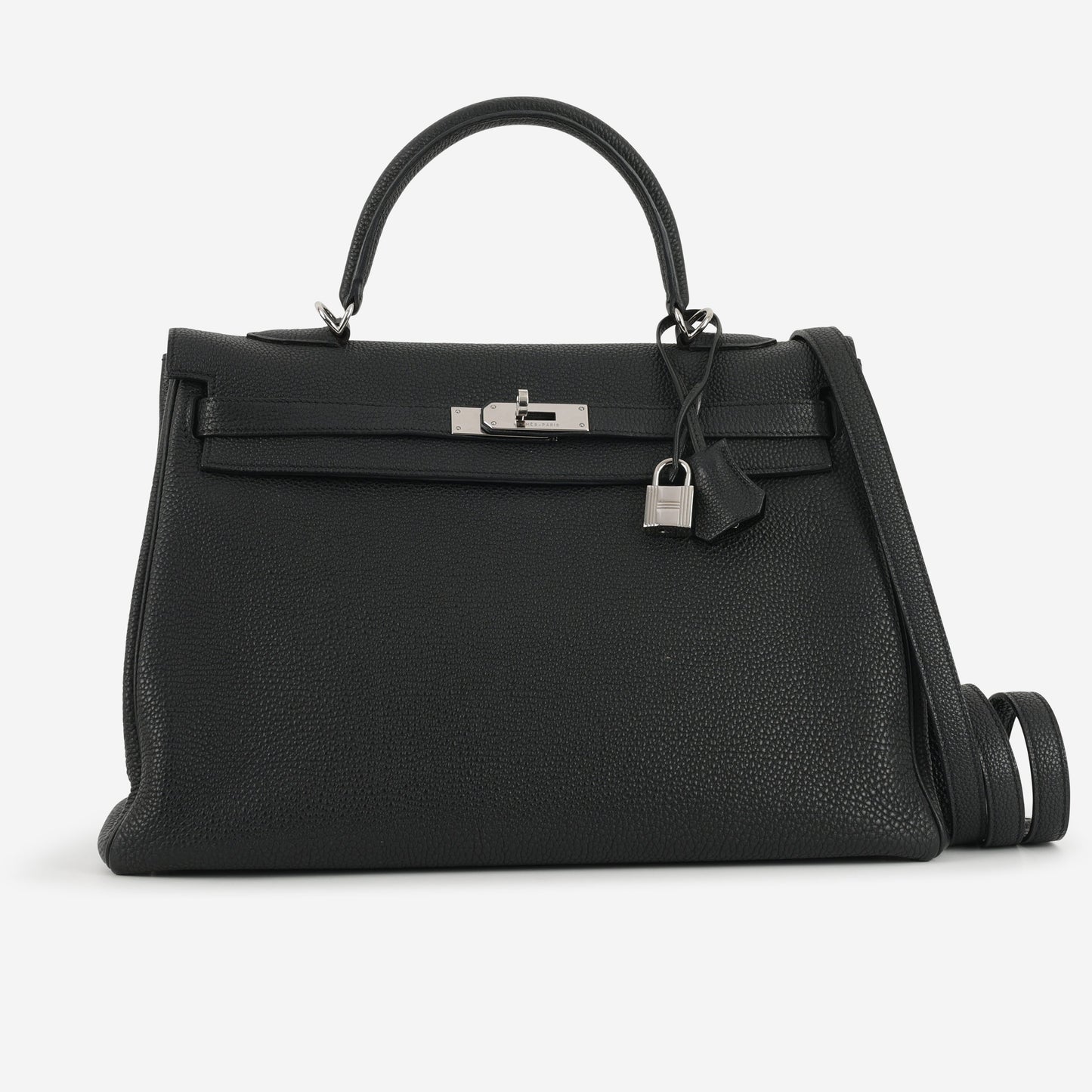 Hermès Kelly 35 - Black Togo | Palladium Hardware