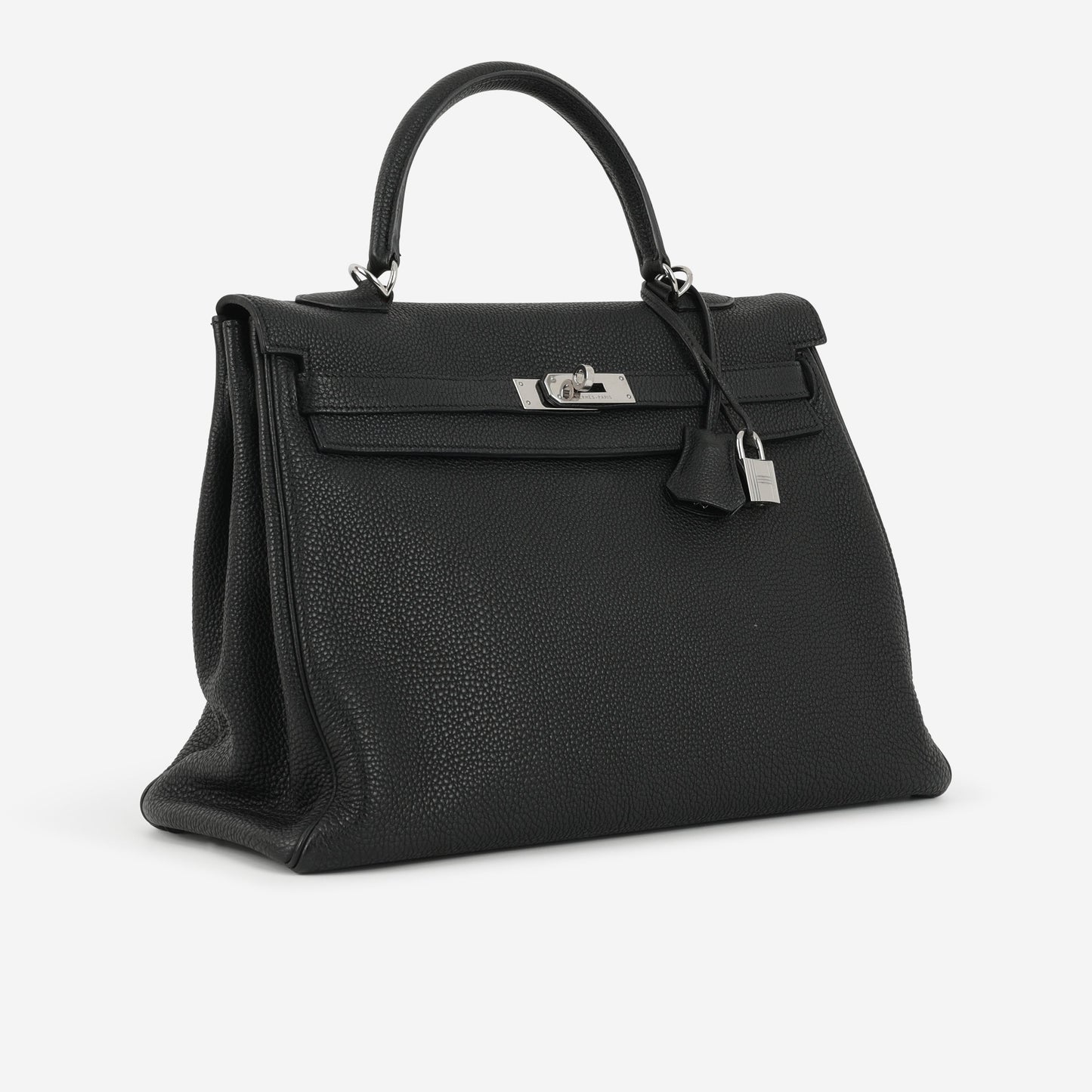 Hermès Kelly 35 - Black Togo | Palladium Hardware