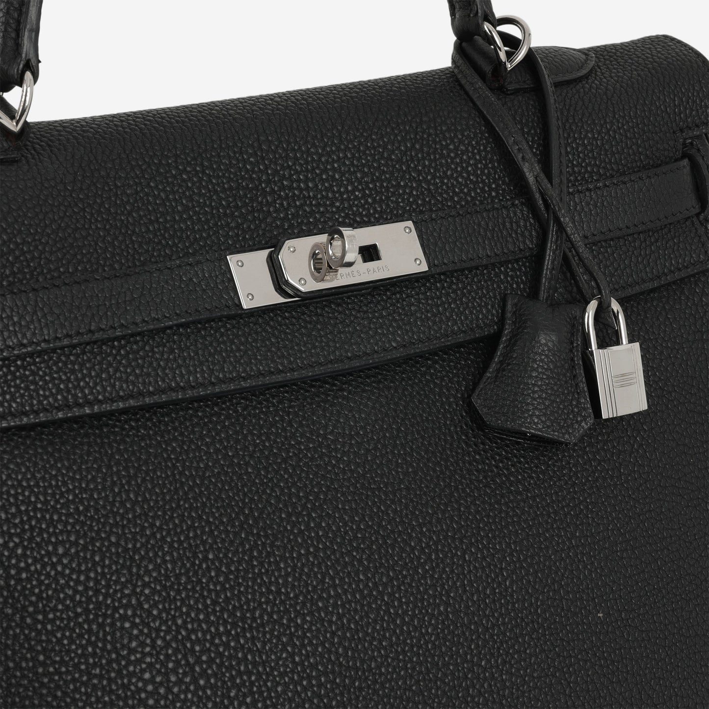 Hermès Kelly 35 - Black Togo | Palladium Hardware