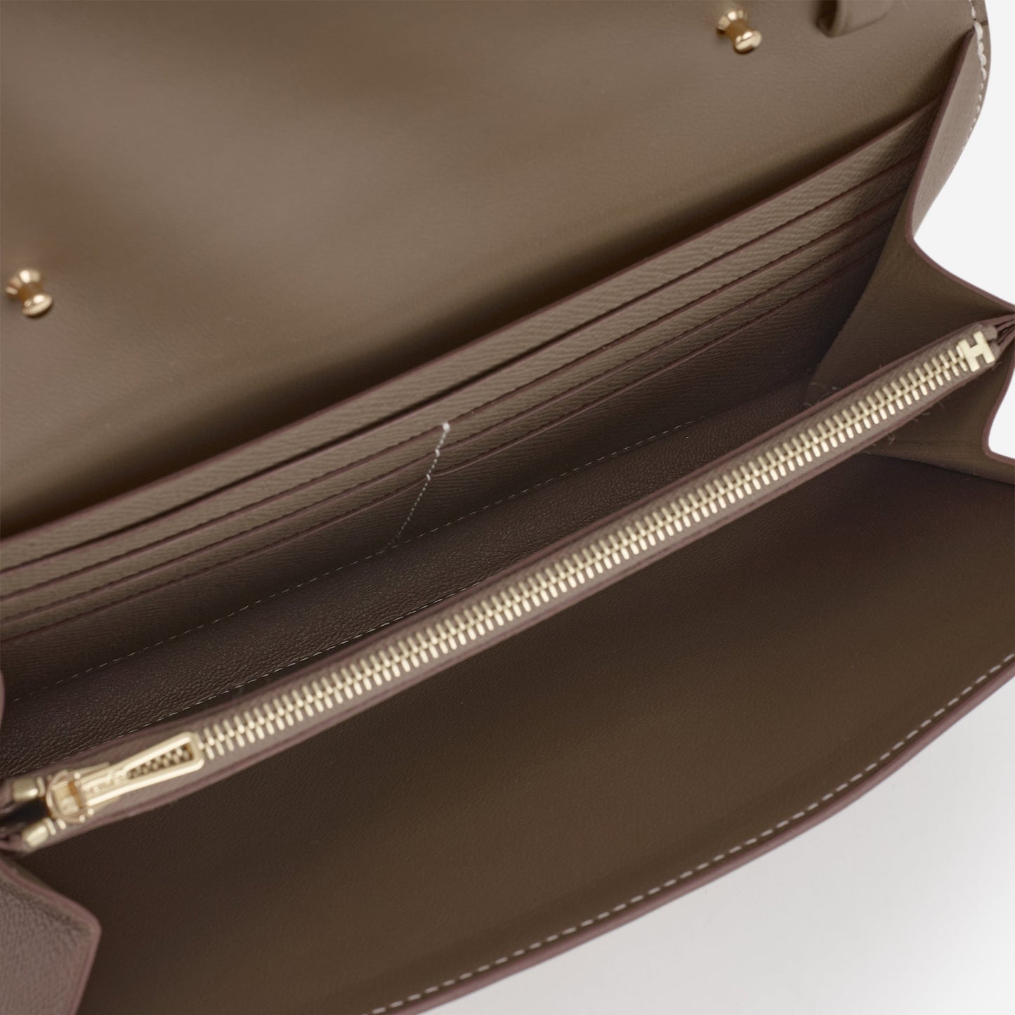 Hermès Constance To Go - Etoupe Epsom | Gold Hardware