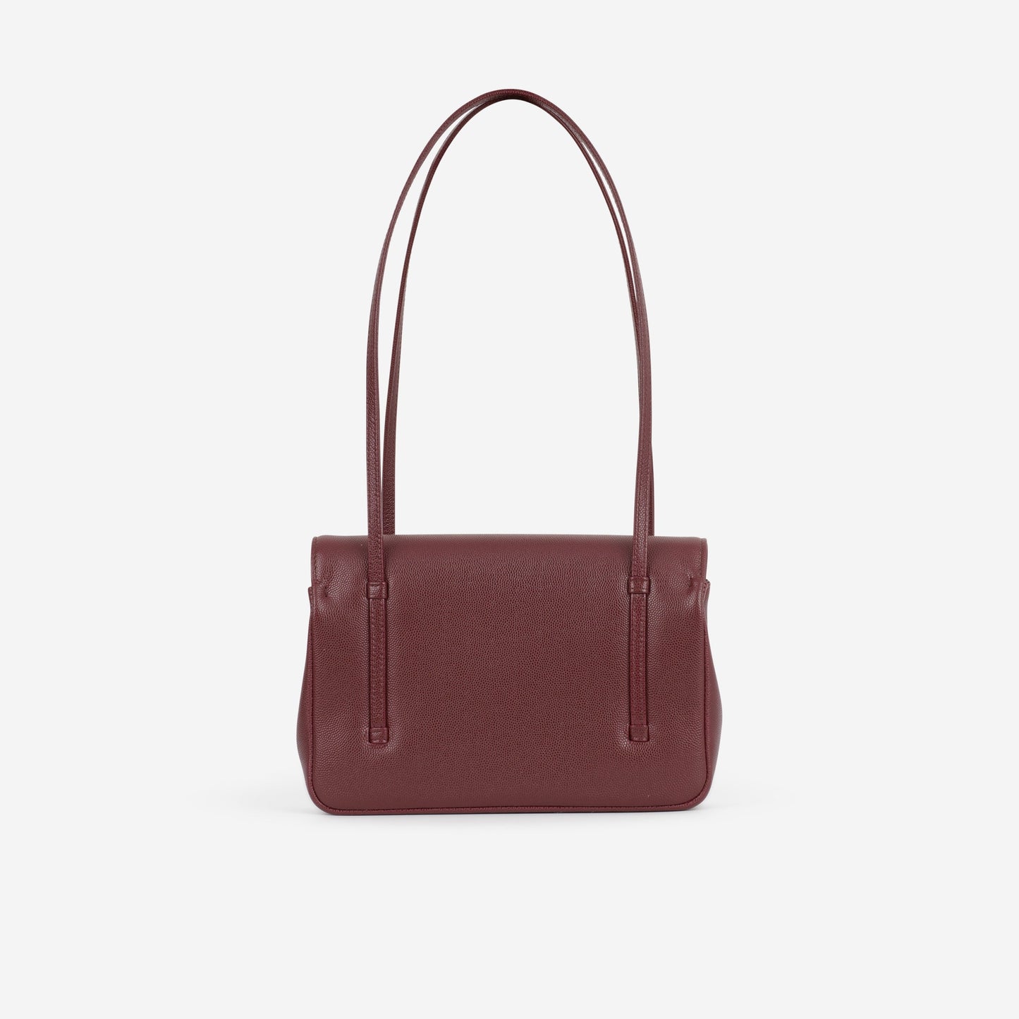 Chanel SS26 Small Preppy Coco Flap - Maroon Caviar | Gold Hardware