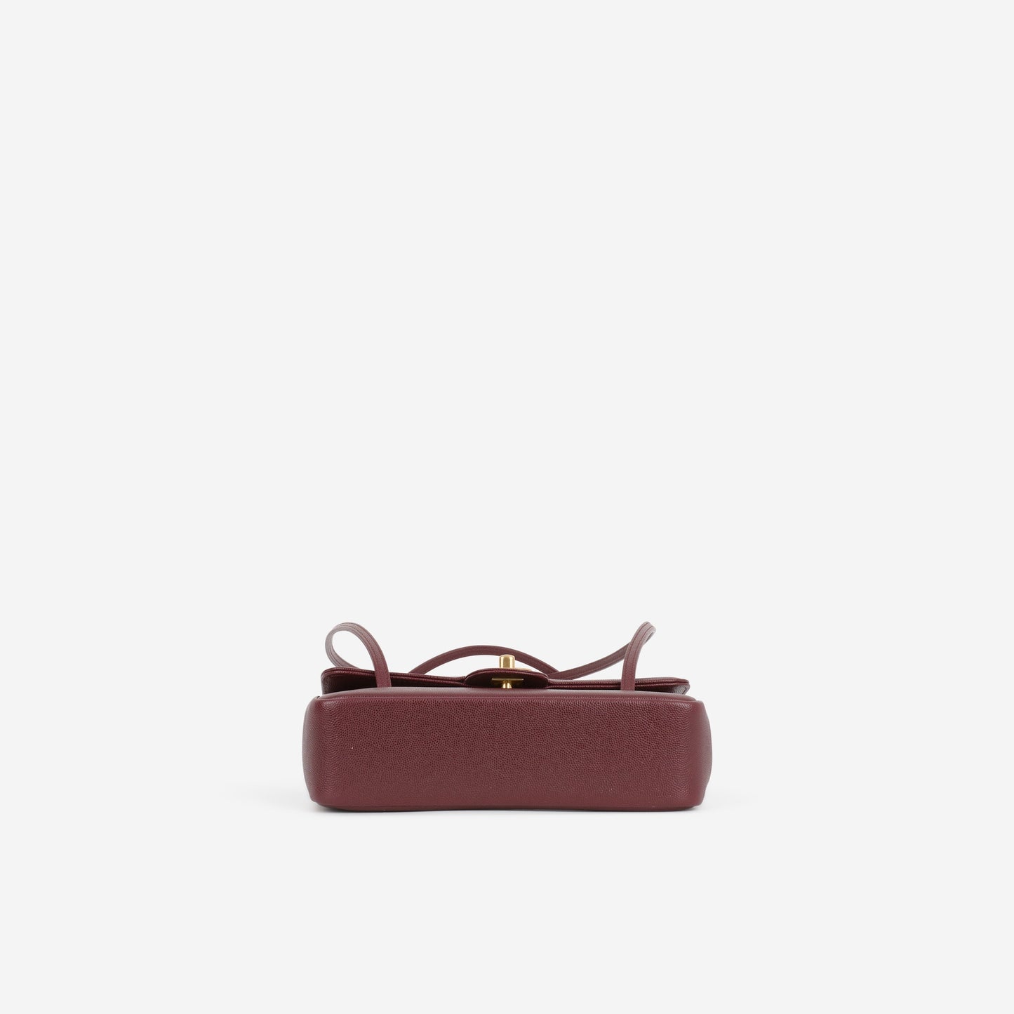 Chanel SS26 Small Preppy Coco Flap - Maroon Caviar | Gold Hardware