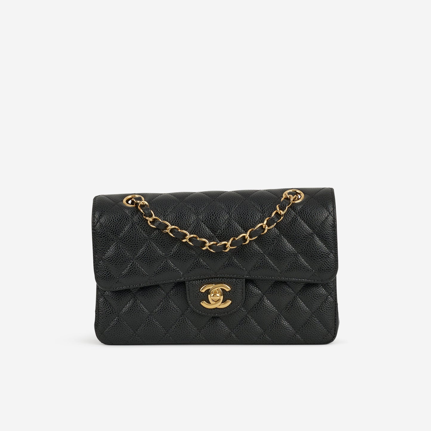 Chanel Small Classic Flap - Black Caviar | Gold Hardware