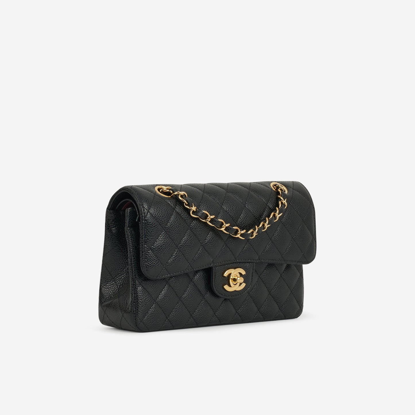 Chanel Small Classic Flap - Black Caviar | Gold Hardware