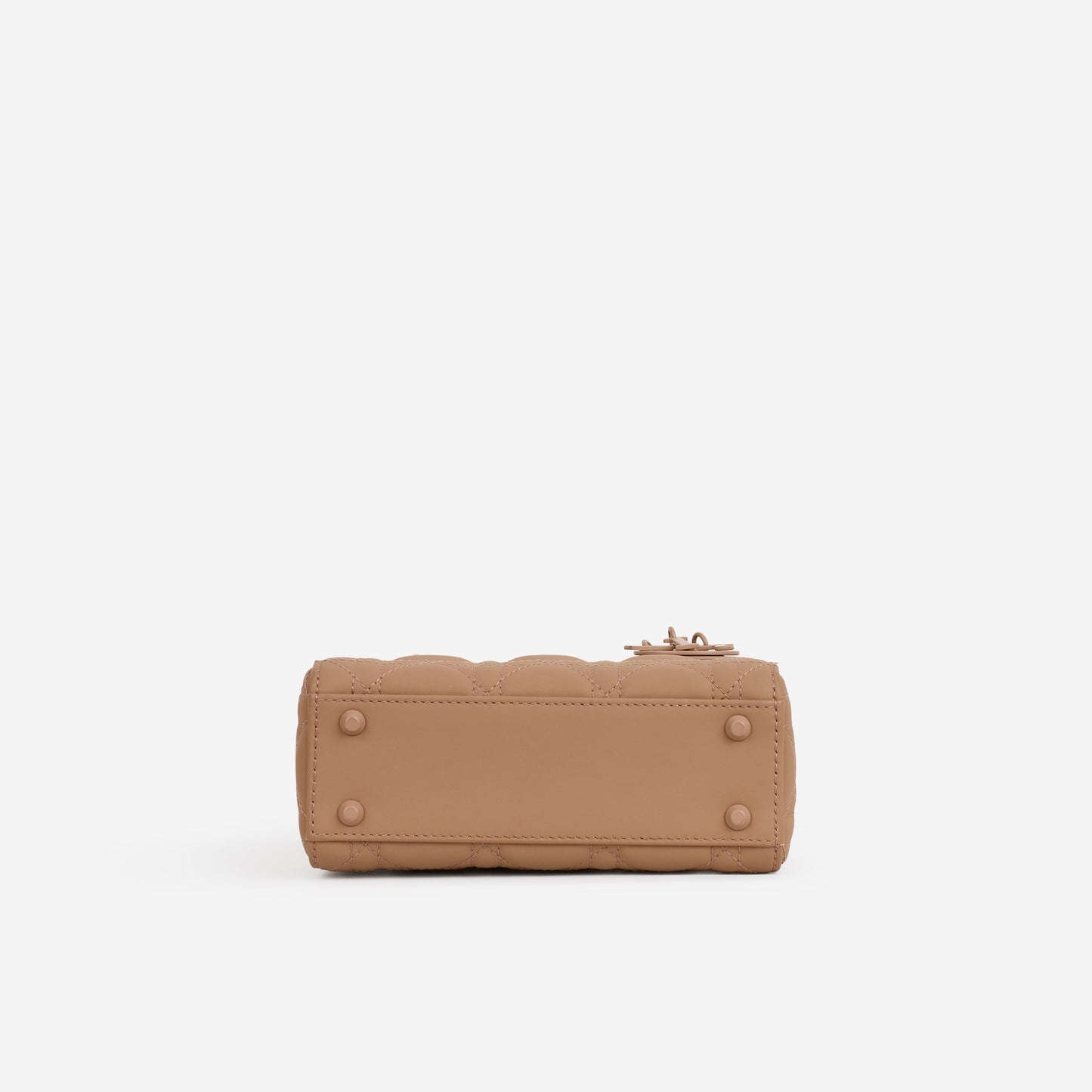 Dior Mini Lady Dior - Blush Ultramatte Cannage | Tonal Hardware