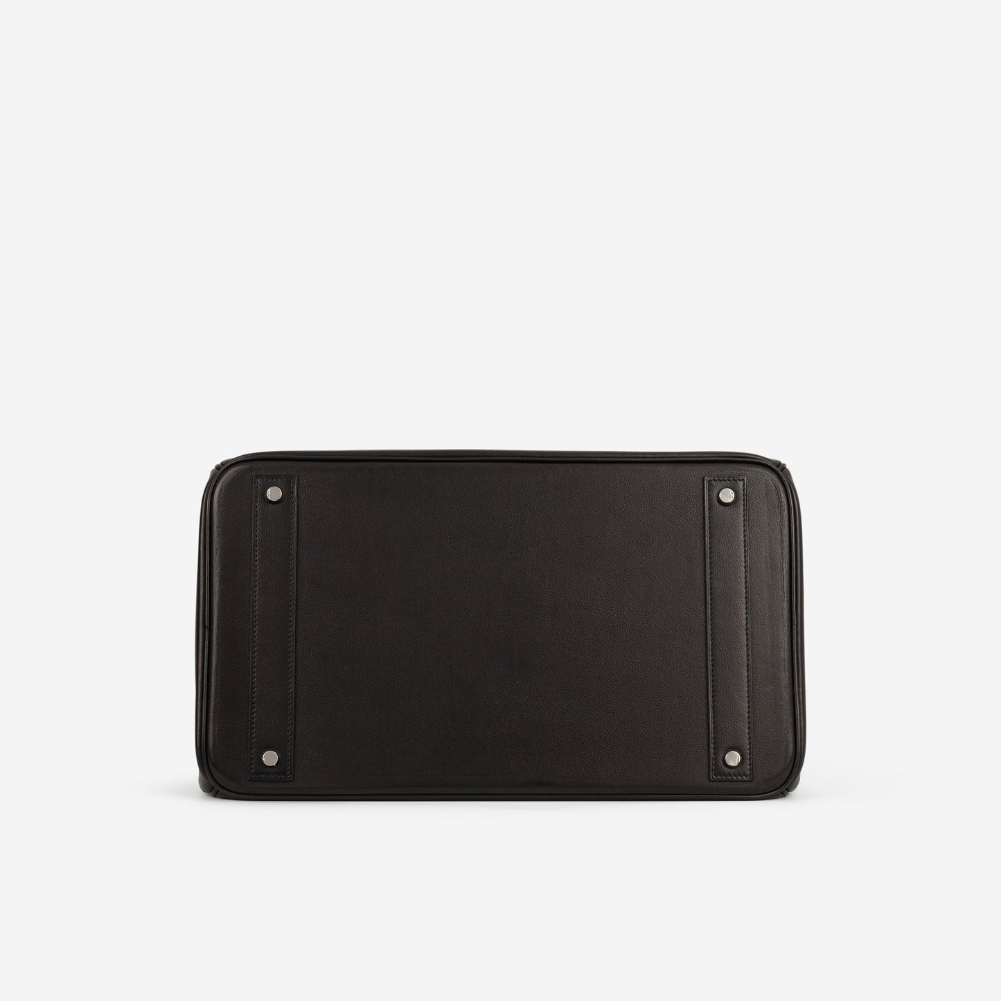 Hermès HAC 40 Rock - Black Evergrain | Palladium Hardware