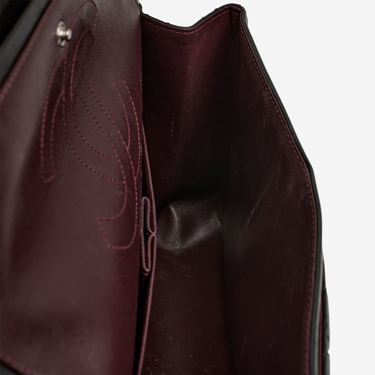 Chanel 2.55 Reissue 226 - Black Crumpled Calfskin | Ruthenium Hardware