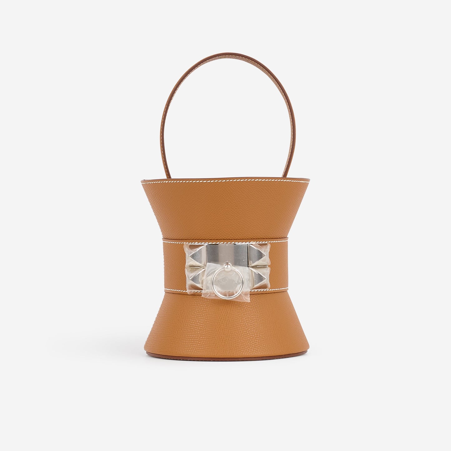 Hermès Mini Medor Bag - Gold Epsom | Palladium Hardware
