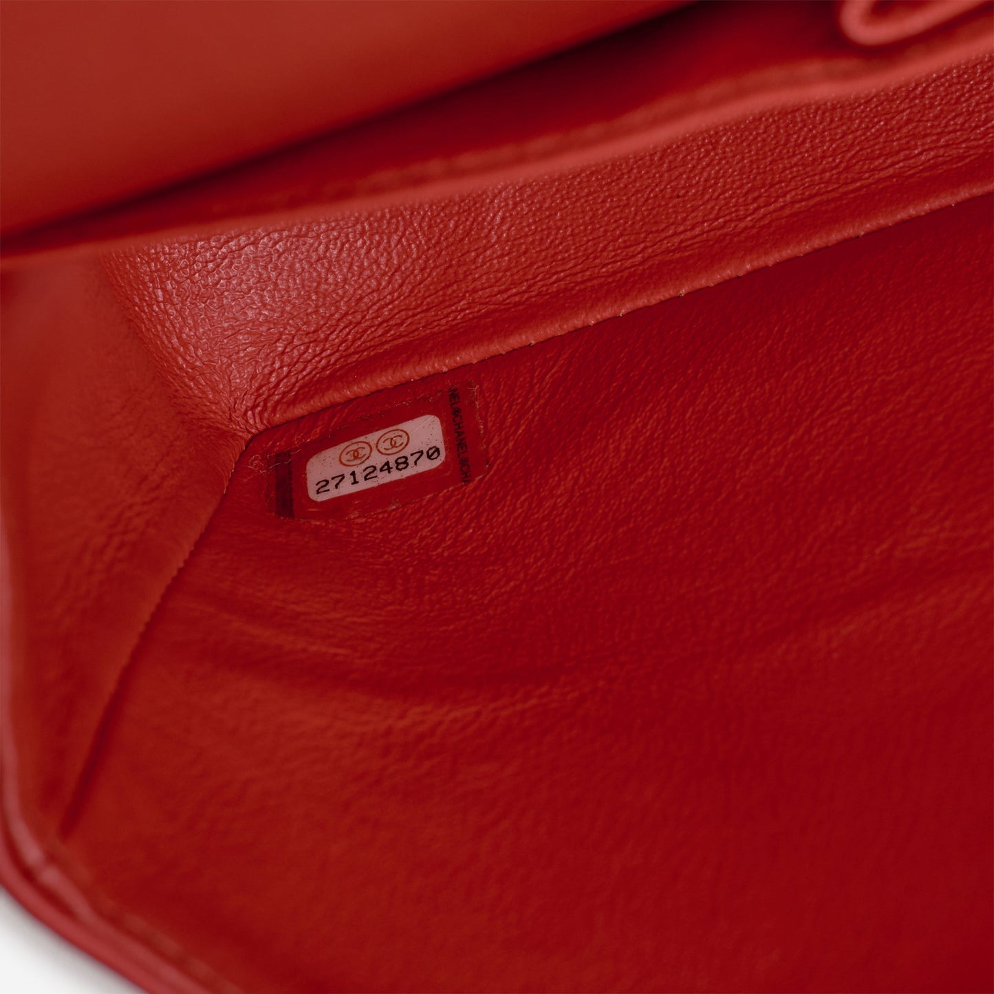 Chanel Small Classic Flap - Red Lambskin | Silver Hardware